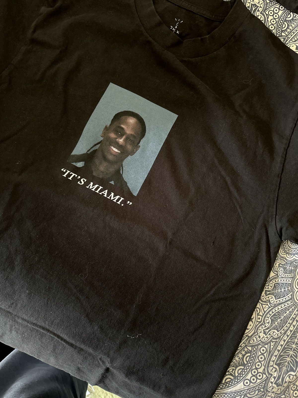 Travis Scott Travis Scott Mugshot Tee- Brand New Medium Size US M / EU 48-50 / 2 - 5 Thumbnail