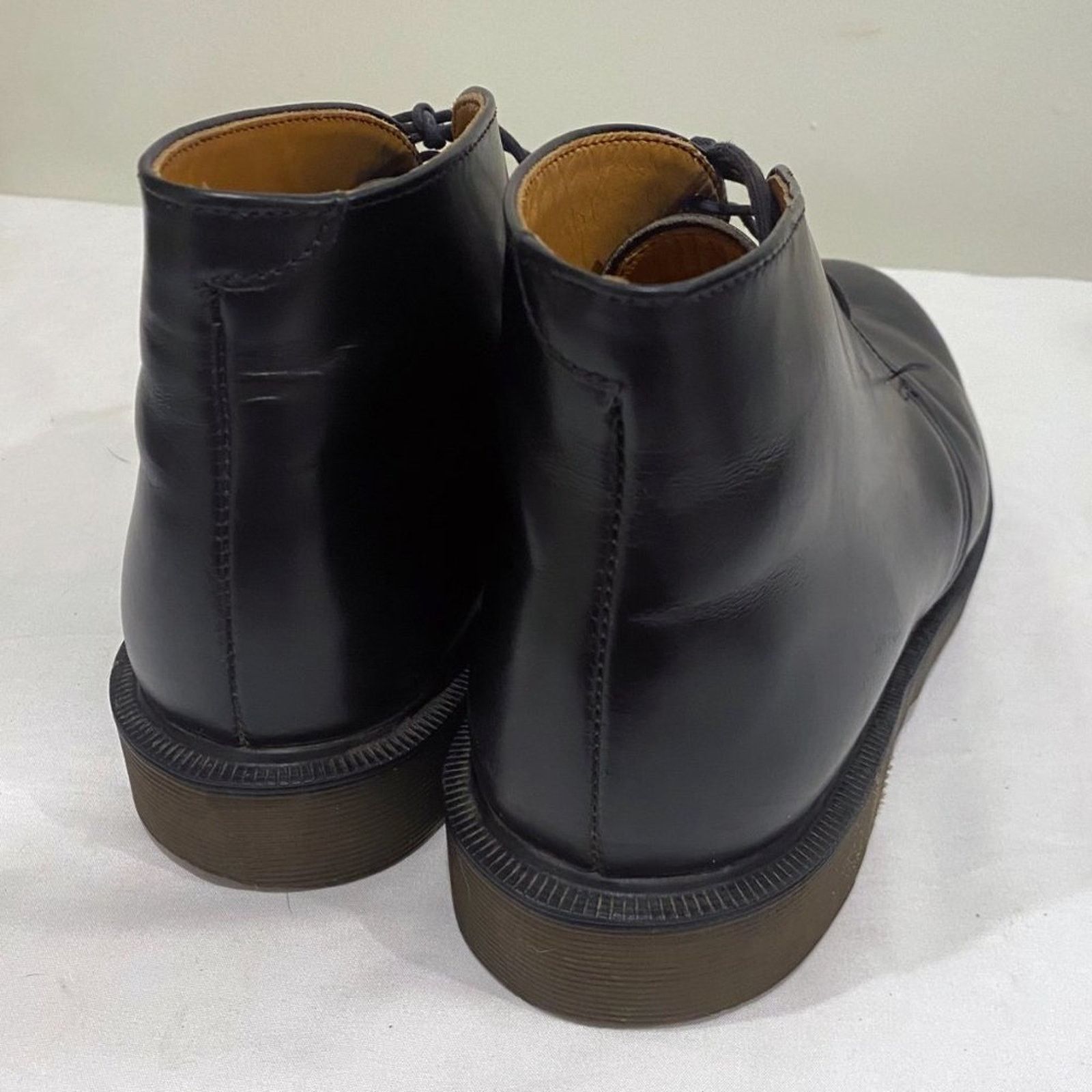 Dr. Martens Vintage Dr. Martens Chukka Boots Black Leather England Sz 7 Size US 7 / EU 40 - 5 Thumbnail