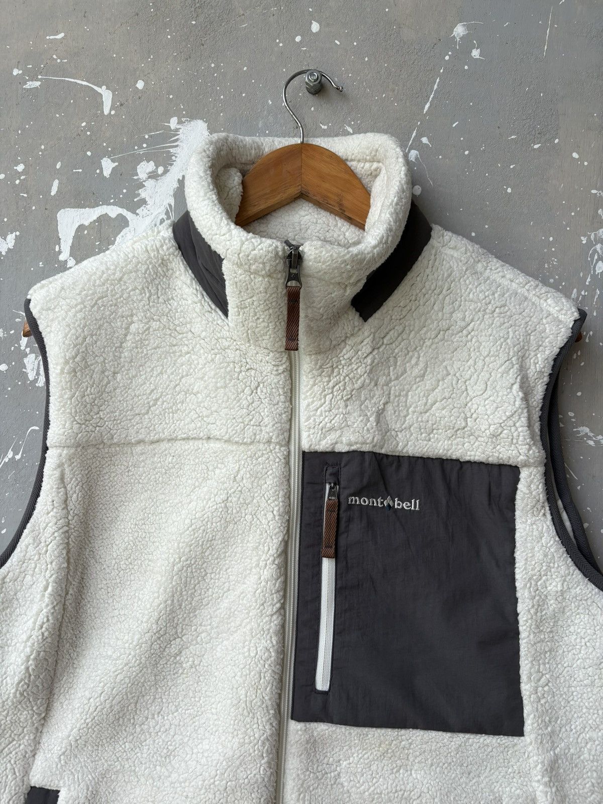 Montbell Vintage Montbell Mountain ClimaAir Fleece Sherpa Vest Jacket Size US L / EU 52-54 / 3 - 2 Thumbnail