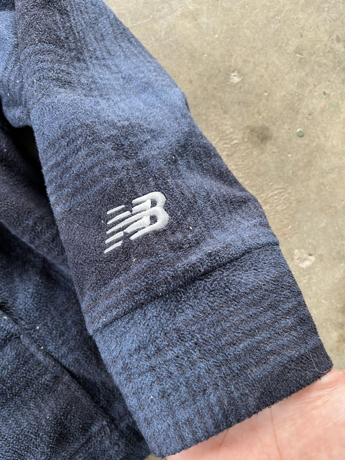 New Balance × Vintage 🔥New Balance Zipper Fleece Sweater Size US L / EU 52-54 / 3 - 3 Thumbnail