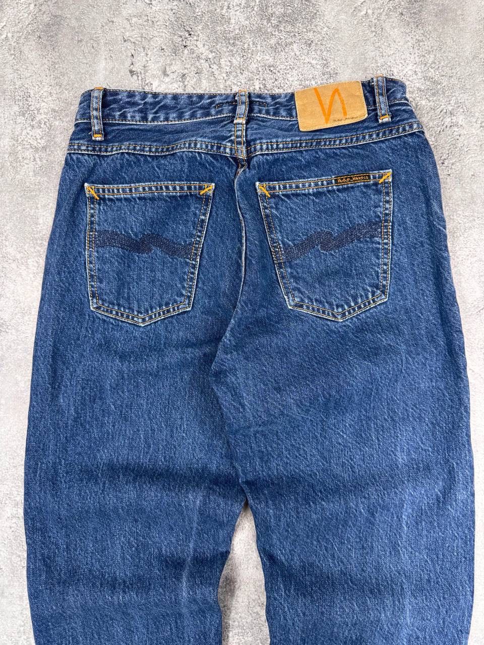 Nudie Jeans Nudie Jeans Co Men Blue Denim Jeans Pants Regular Fit Size28 Size US 28 / EU 44 - 2 Thumbnail