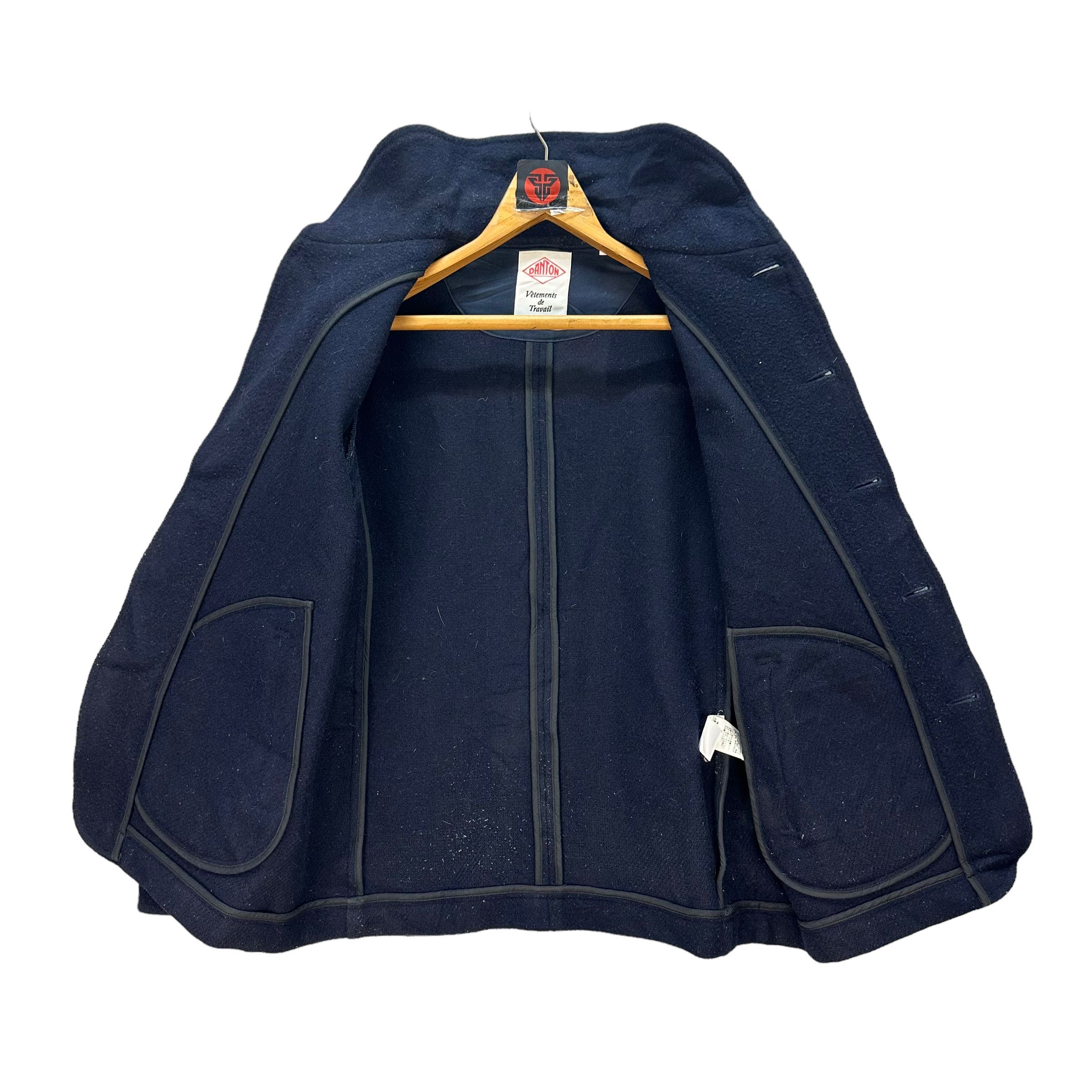 Danton DANTON WOOL COAT JACKET #7643-160 Size US S / EU 44-46 / 1 - 7 Thumbnail