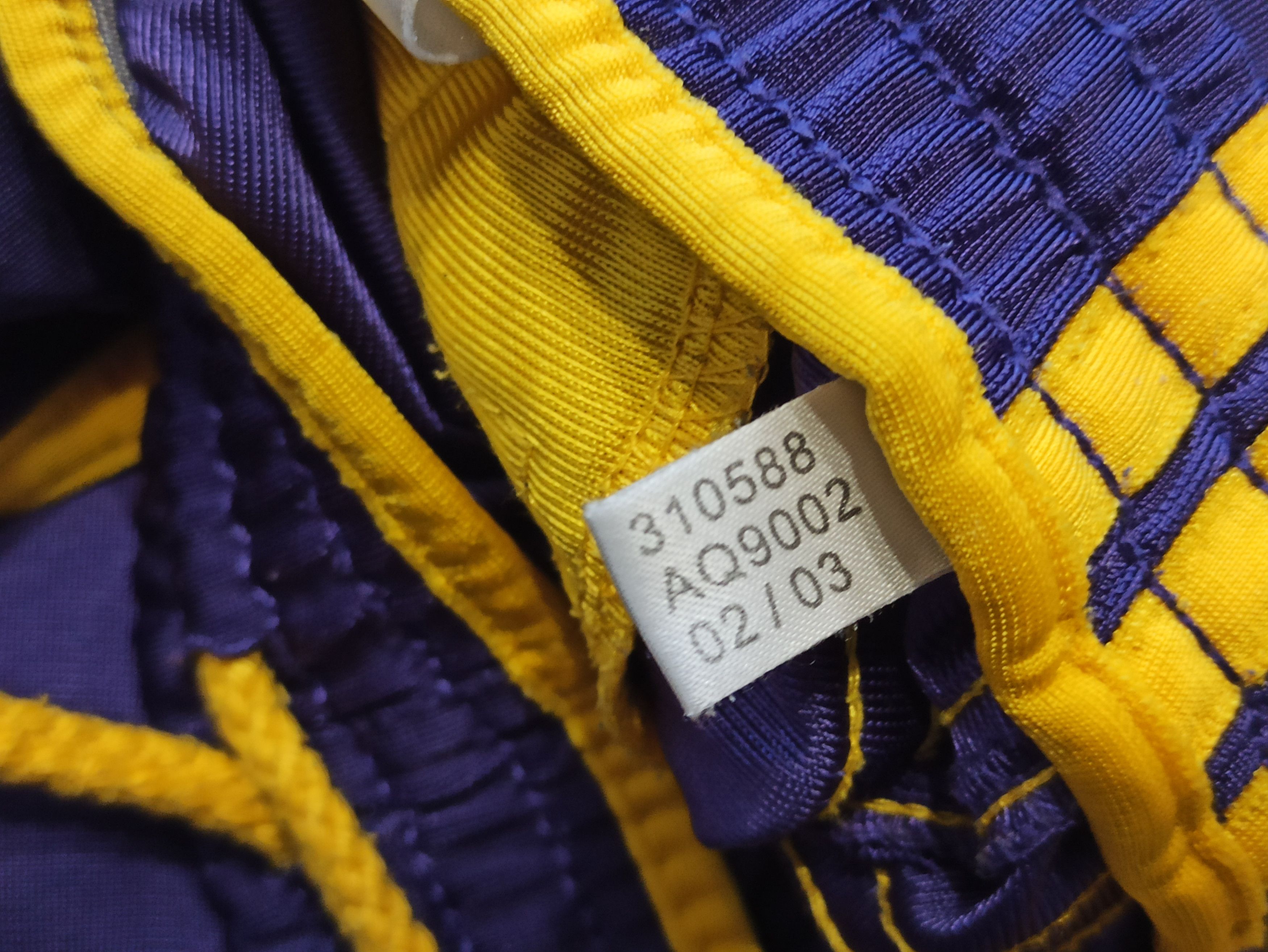 Adidas × Vintage Adidas Vintage Streetwear Pants Purple Yellow M Size US 32 / EU 48 - 5 Thumbnail