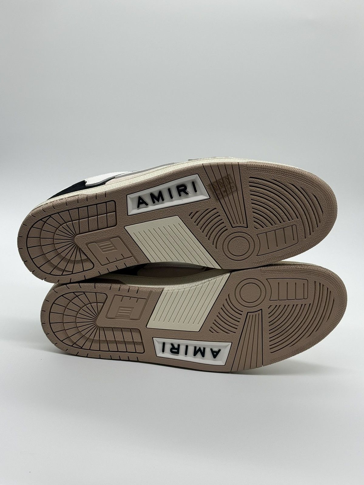 Amiri NEW Size 14 - Amiri Skel Low Black And Beige ($650 Retail) Size US 14 / EU 47 - 6 Thumbnail