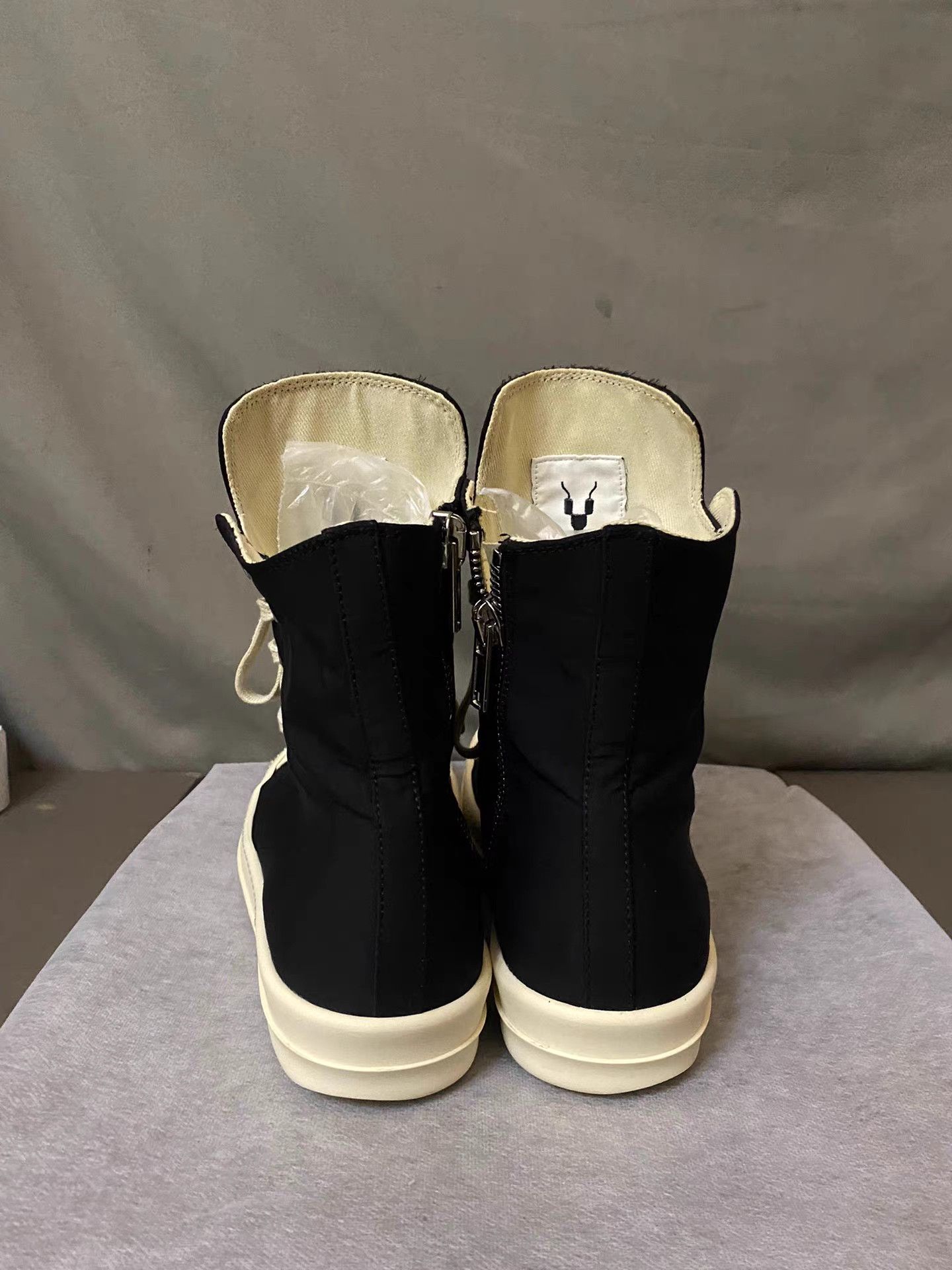 Rick Owens Rick Owens DRKSHDW satin sneakers Size US 8 / EU 41 - 4 Thumbnail