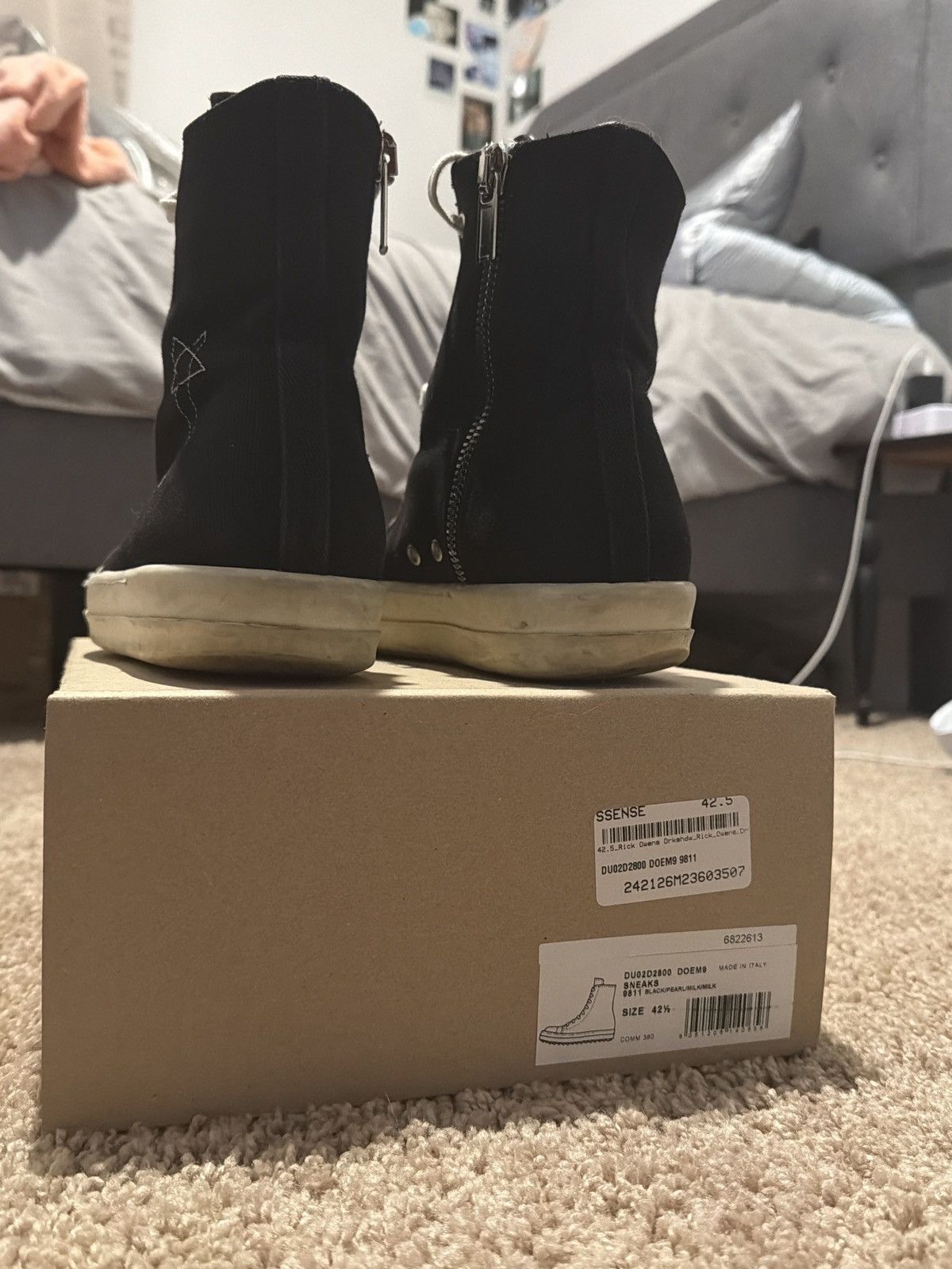 Rick Owens Rick Owens DRKSHDW Pentagram Ramones Size US 9.5 / EU 42-43 - 5 Thumbnail