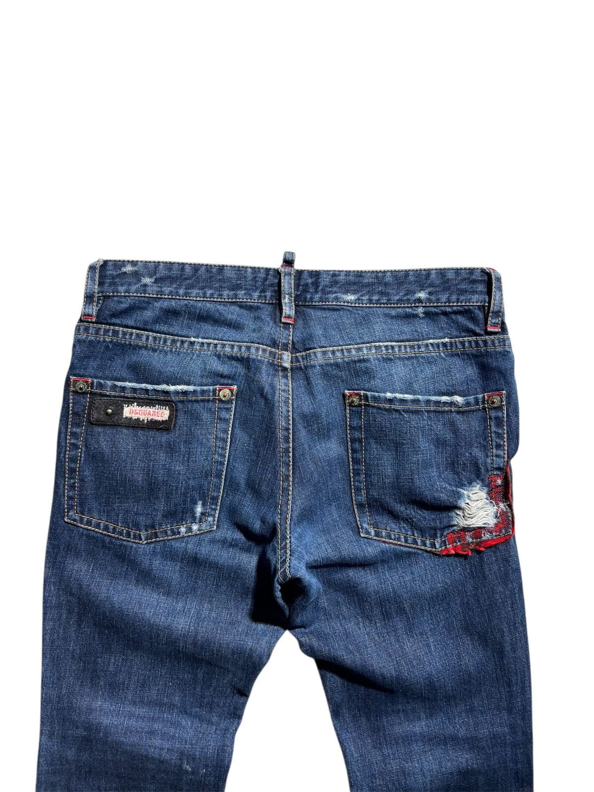 Dsquared2 Dsquared2 Jeans Distressed Vintage Japanese Style Y2K Size US 32 / EU 48 - 7 Thumbnail