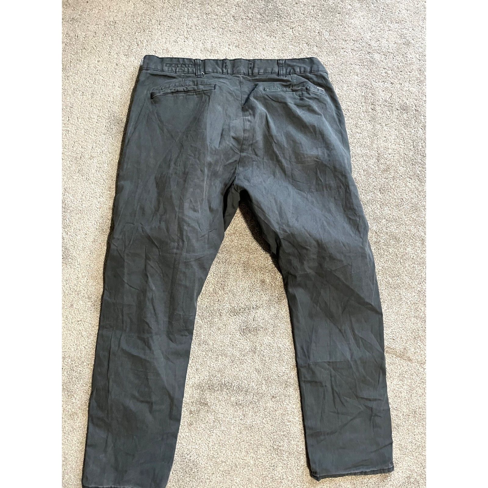 Pacsun Pacsun Women’s Skinny Chino Pants Gray 30 Size Cropped PacSun Cotton 001 Style Pants Women’s Size 30" / US 8 / IT 44 - 3 Thumbnail