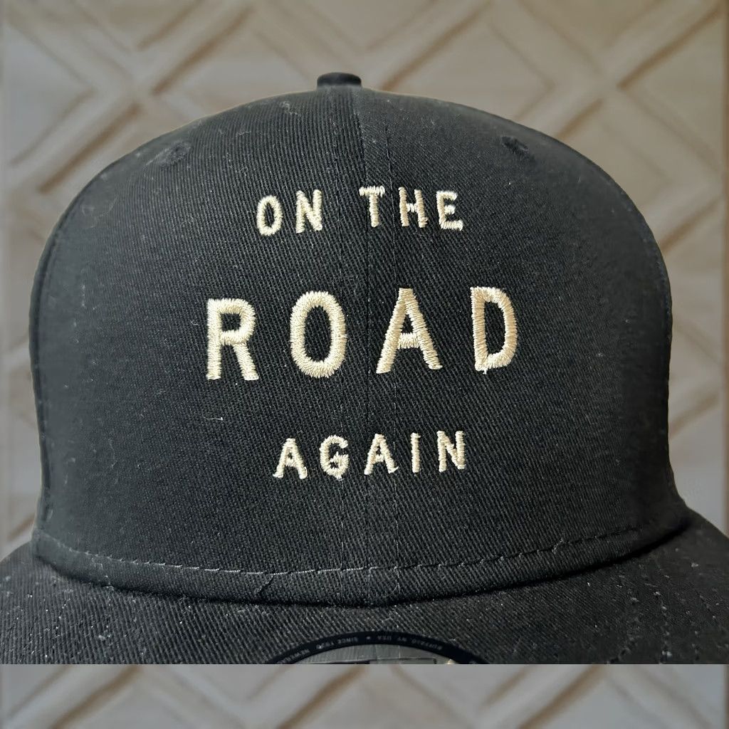 New Era Willie Nelson On The Road Again Snapback Hat Cap Black Men One Size Snapback Music Size ONE SIZE - 1 Thumbnail