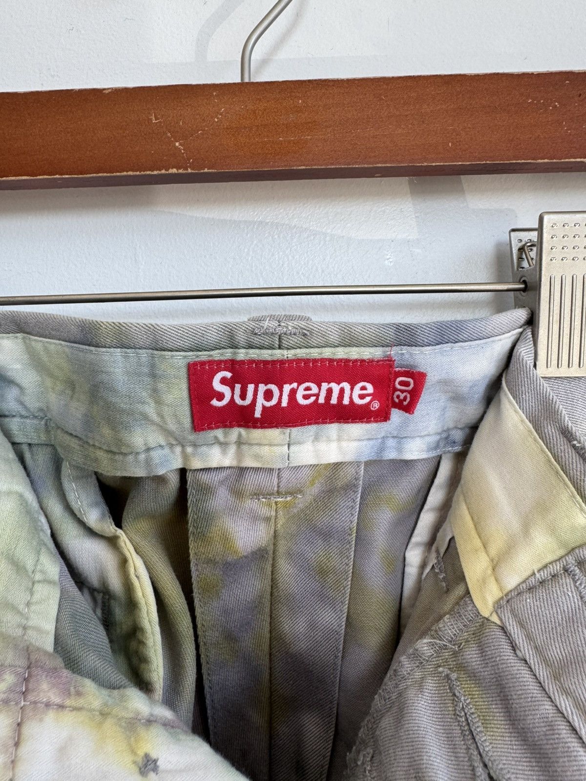 Supreme Supreme tie dye chinos Size US 31 - 2 Thumbnail