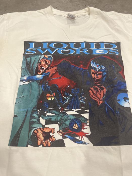 Supreme Liquid Swords Tee Slate Men's FW18 US, 54% OFF