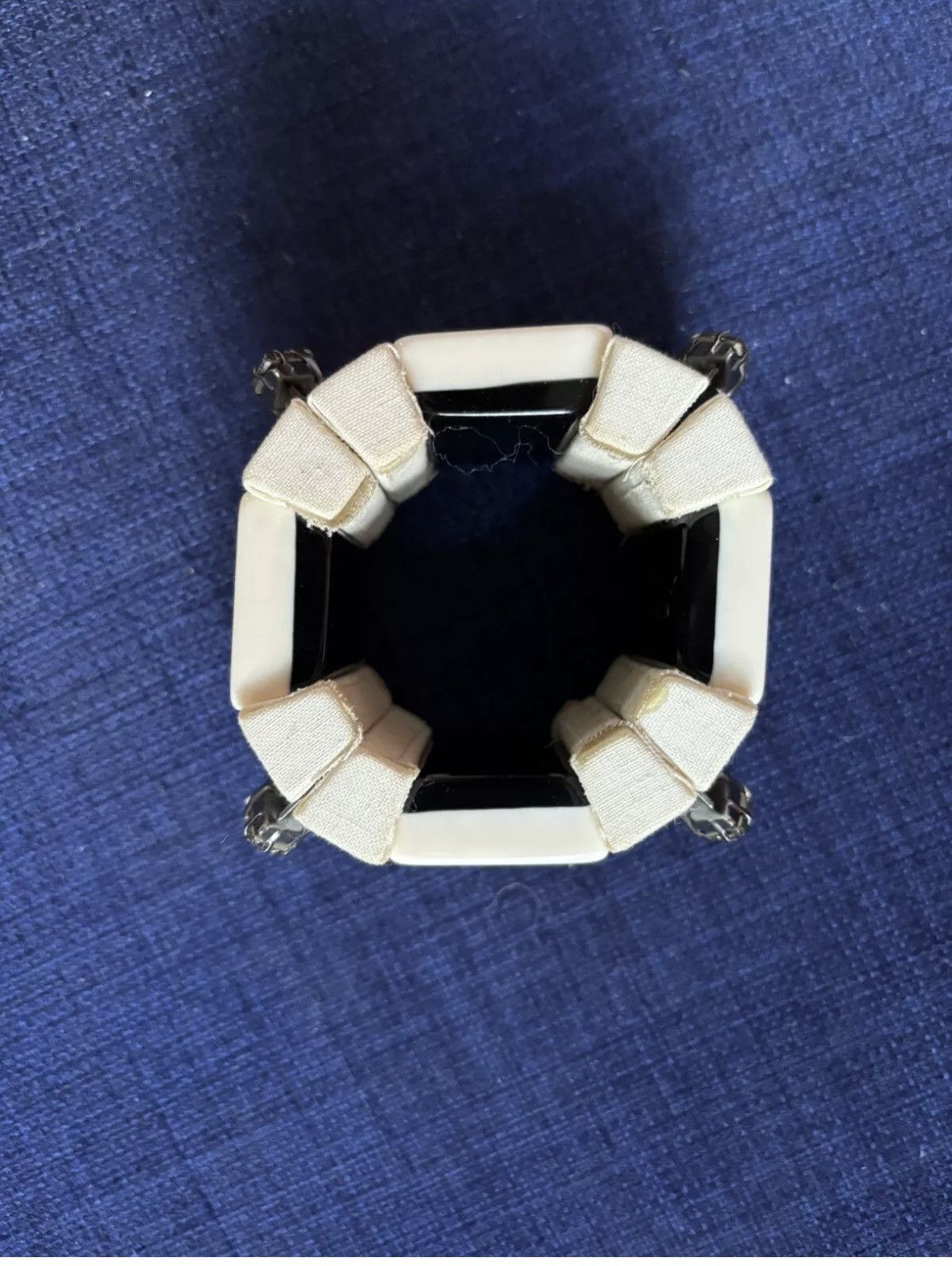 Marni MARNI FOR H&M CREAM DIAMANTE BRACELET BANGLE BNWT RARE Size ONE SIZE - 2 Thumbnail