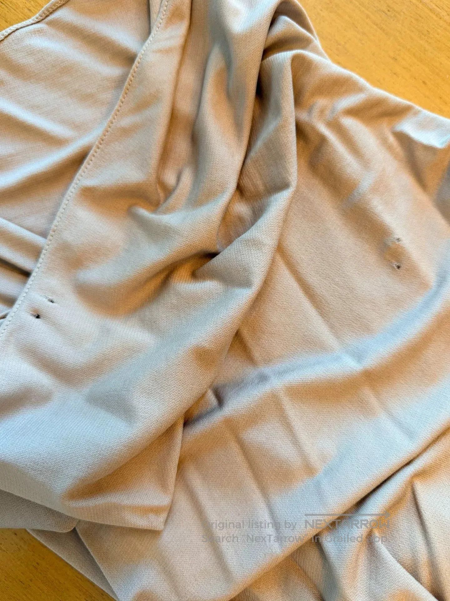 Saint Laurent Paris Saint Laurent Beige Ruched Cut. Size M / US 6-8 / IT 42-44 - 5 Thumbnail