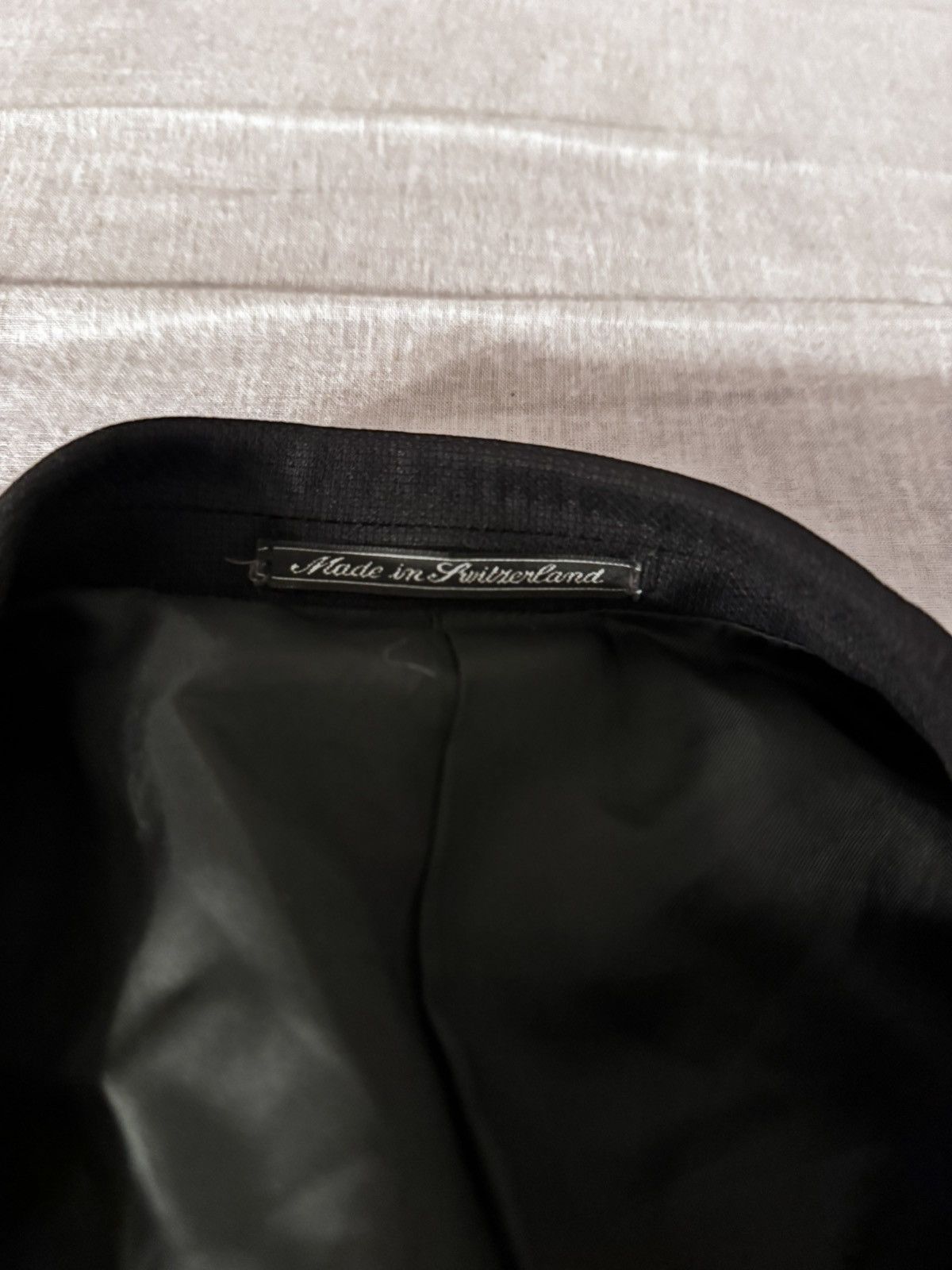 Ermenegildo Zegna Ermenegildo Zegna Black Sport Coat – 44R – 100% Wool Size 44R - 6 Thumbnail