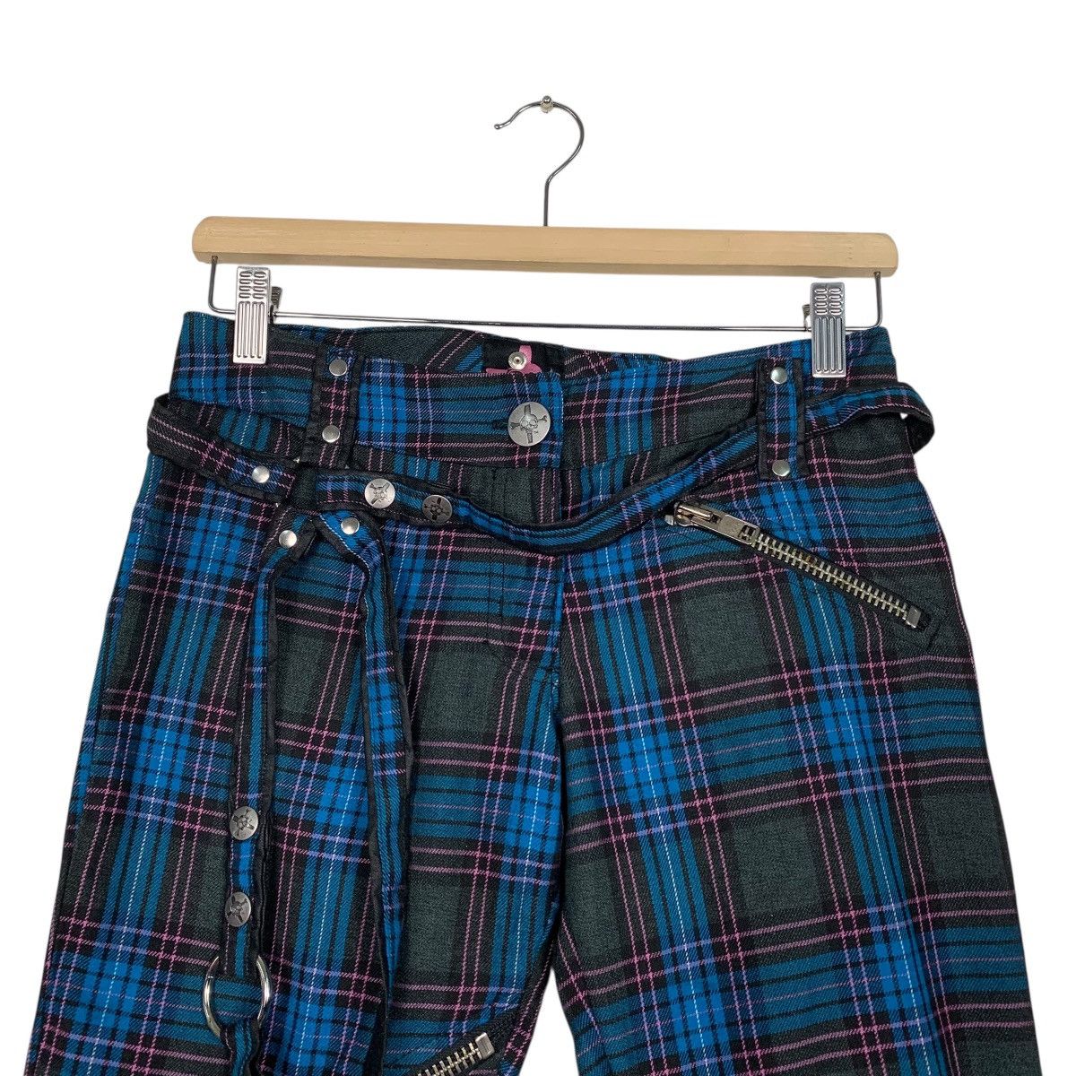 Japanese Brand Lip Service Tartan Punk Pant Size 28" / US 6 / IT 42 - 2 Thumbnail