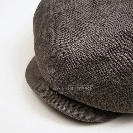 Nigel Cabourn Nigel Cabourn Linen Newsboy Cap Summer. Size ONE SIZE - 3 Thumbnail