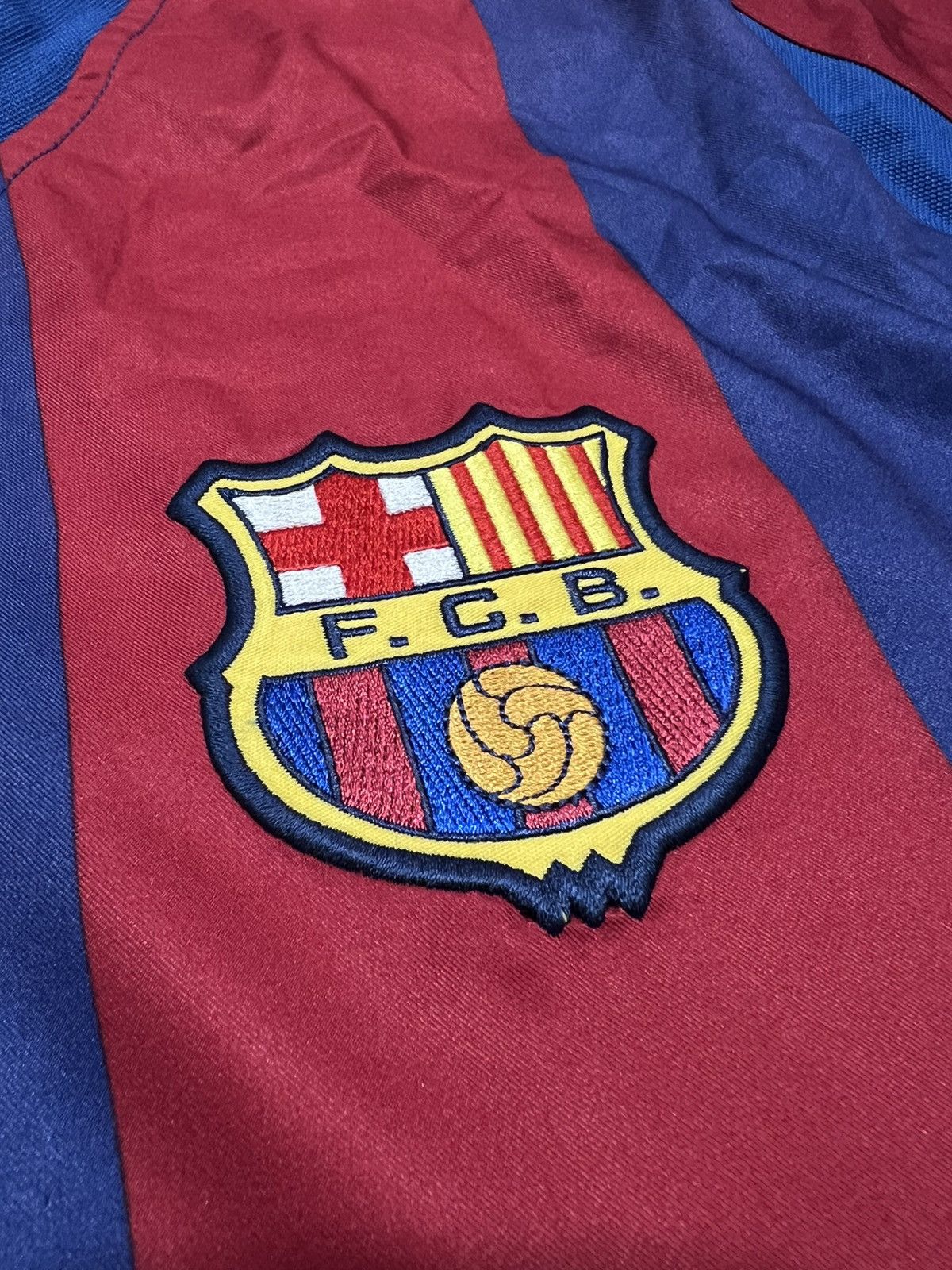 Nike Barcelona 2002-03 Nike Home Jersey #Xavi6 Size US XL / EU 56 / 4 - 6 Thumbnail