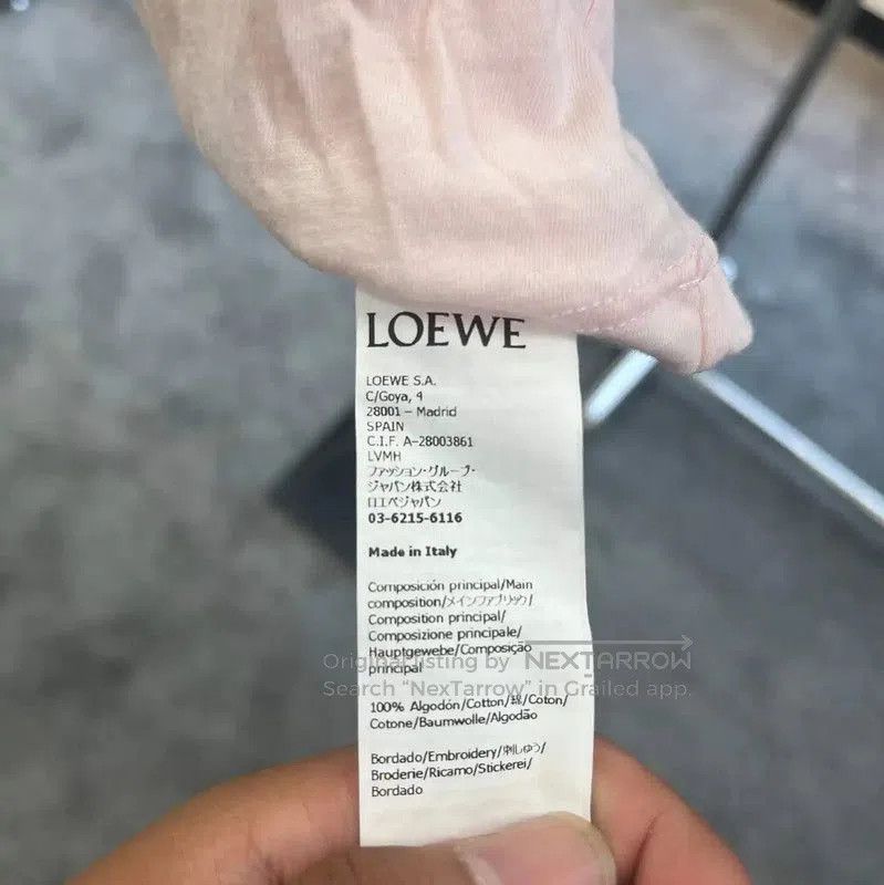 Loewe Loewe Pink T-Shirt with Unique Design . Size S / US 4 / IT 40 - 4 Thumbnail