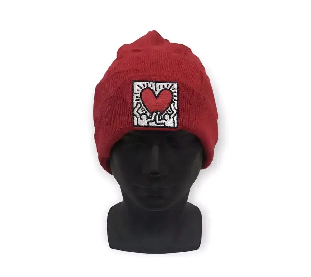 Vintage Keith Haring New Era Beanie Hat