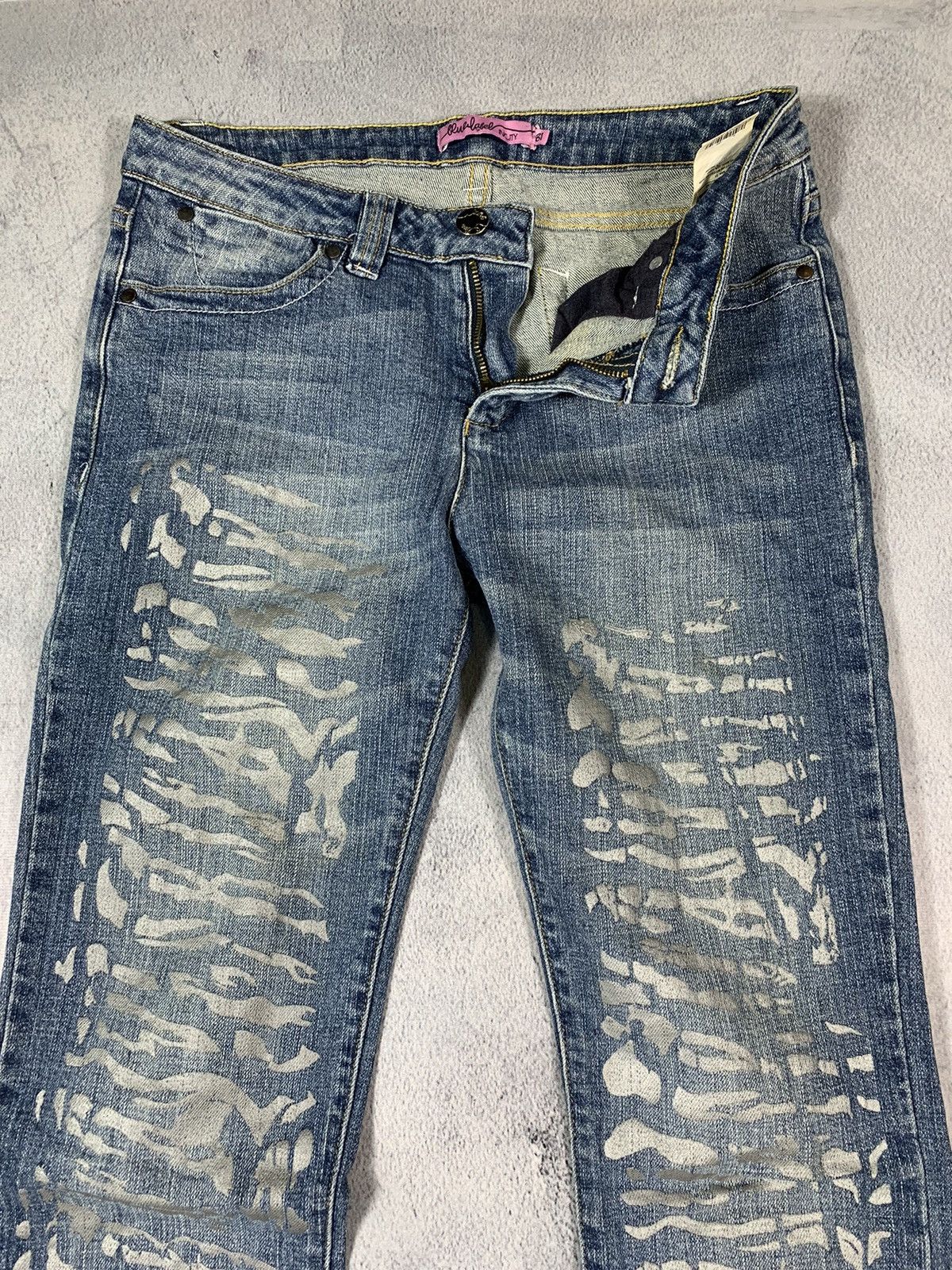 Vintage Vintage Y2KJapanese denim jeans trousers streetwear size 31 Size 31" - 3 Thumbnail