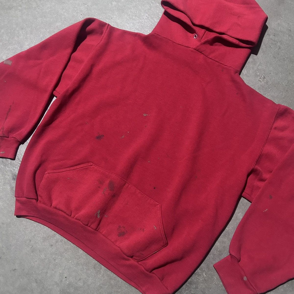 Russell Athletic 70s russell athletic gold label red hoodie Size US L / EU 52-54 / 3 - 5 Thumbnail