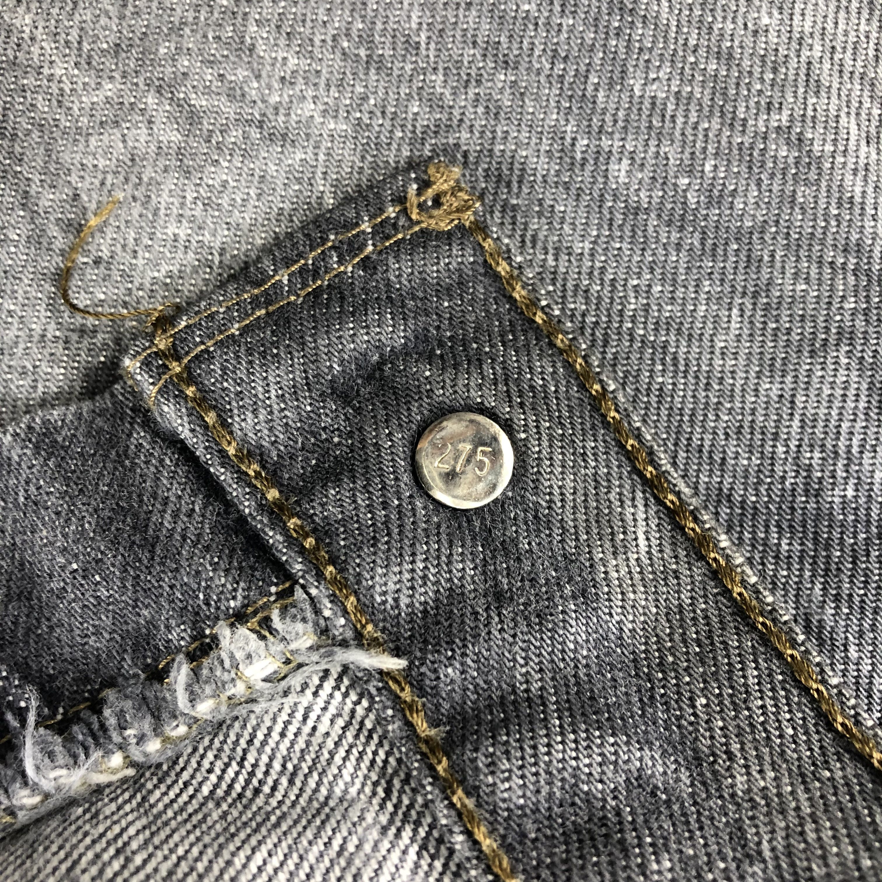 Levi's 90s Vintage Levis 501 Faded Black Jeans-JM1651 Size US 31 - 13 Thumbnail