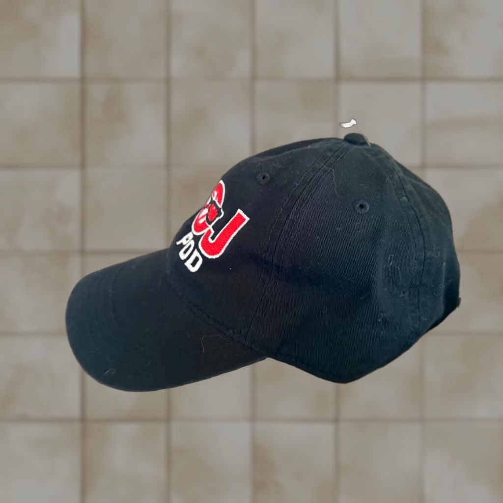 Vintage Woj Pod Podcast Strapback Hat ESPN Cap Adjustable Black Mens SNAPBACK ESPN Hat Size ONE SIZE - 1 Thumbnail