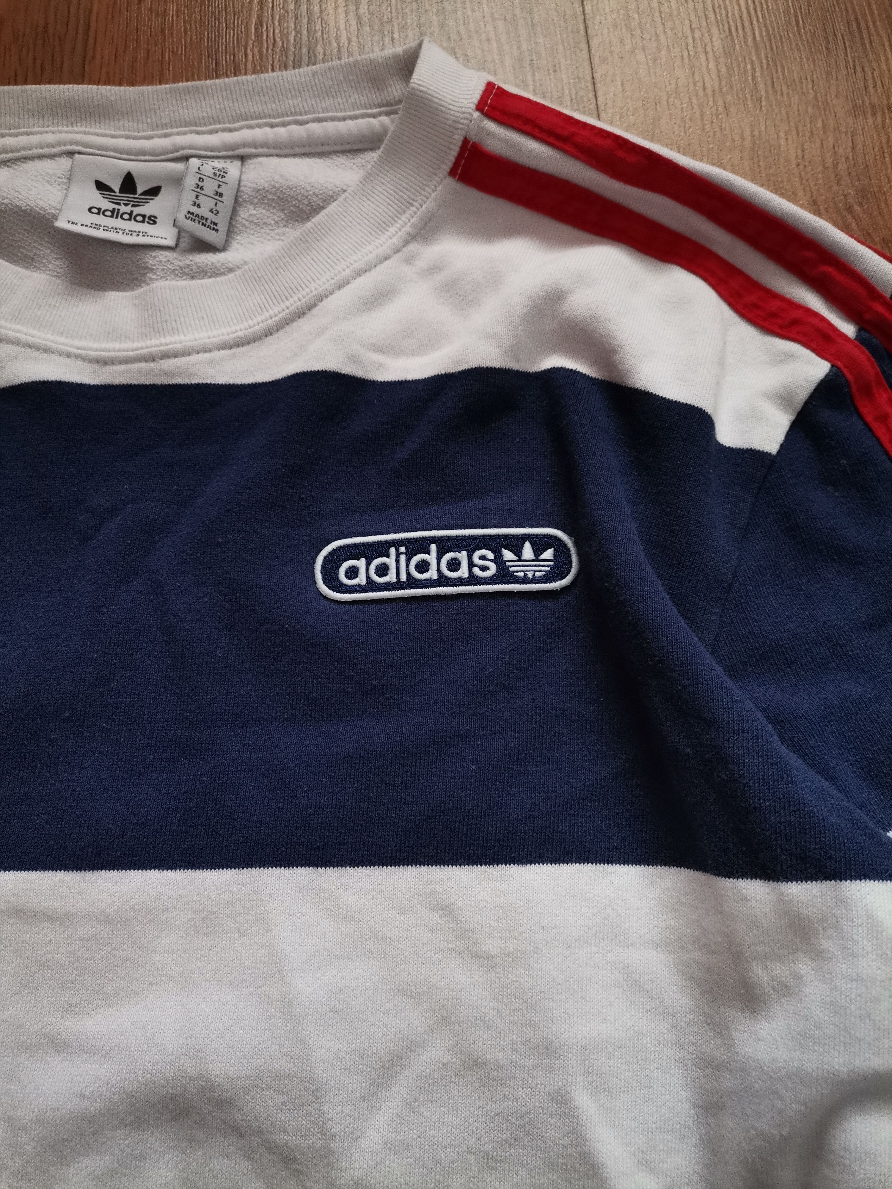 Adidas Adidas Women's Oversized Sweatshirt Size S / US 4 / IT 40 - 2 Thumbnail