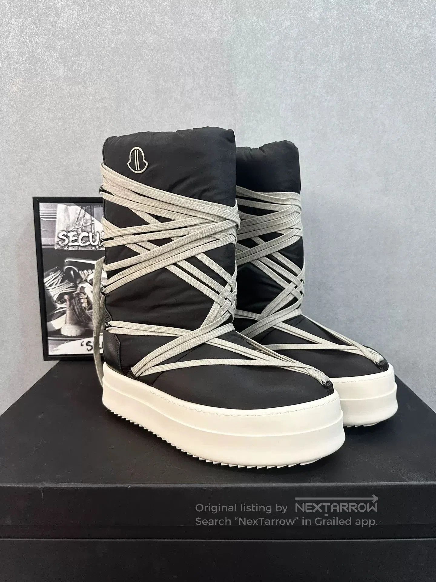 Moncler × Rick Owens Moncler x Rick Owens Amber Snow Boots | Grailed