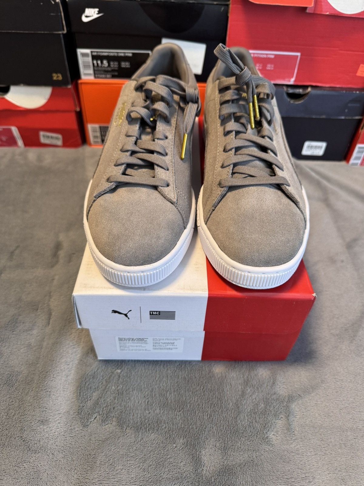 Puma Puma Suede TMC Grey Size US 11 / EU 44 - 6 Thumbnail