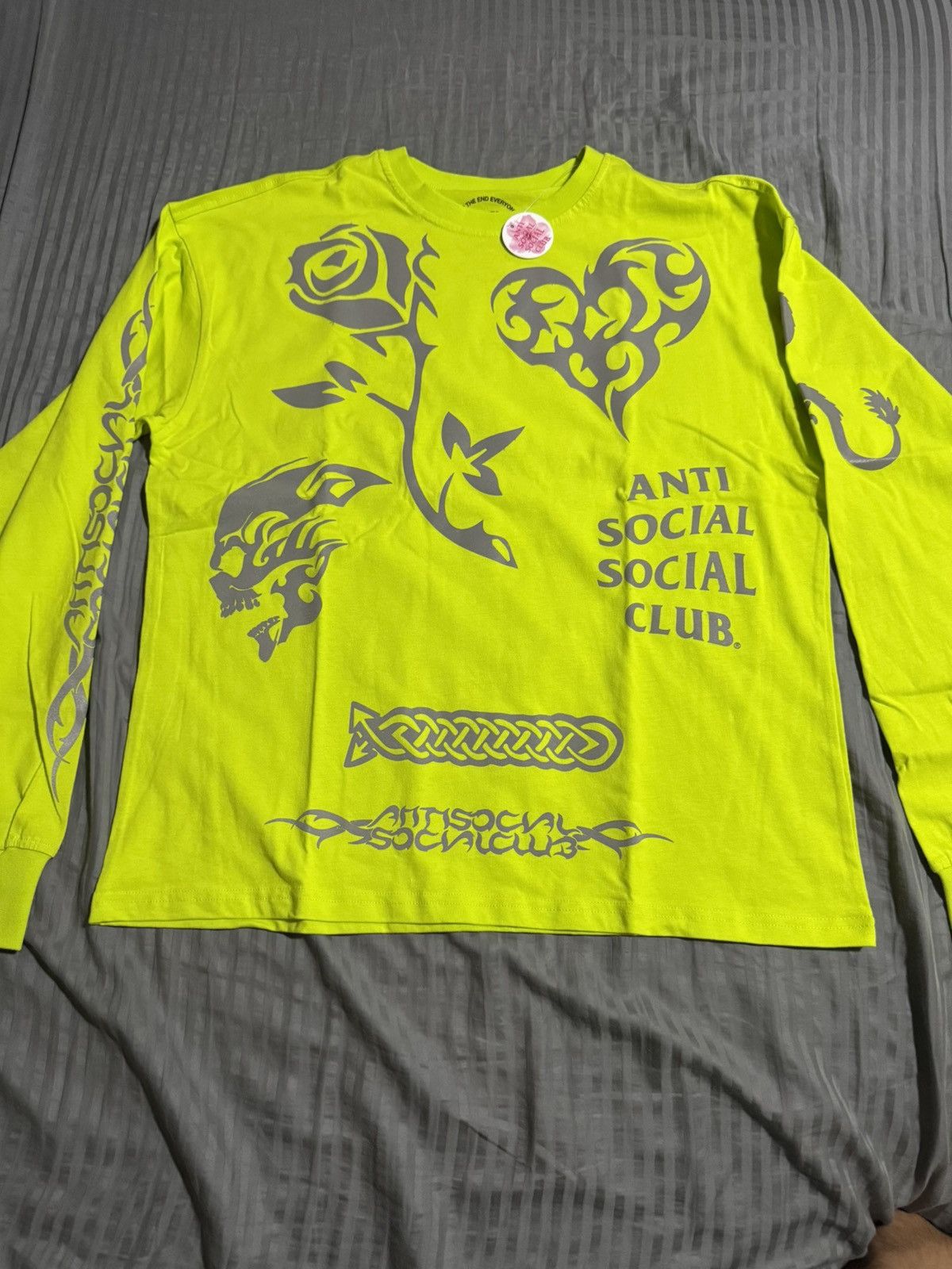 Anti Social Social Club Long sleeve ASSC Shirt reflective Size US S / EU 44-46 / 1 - 1 Thumbnail