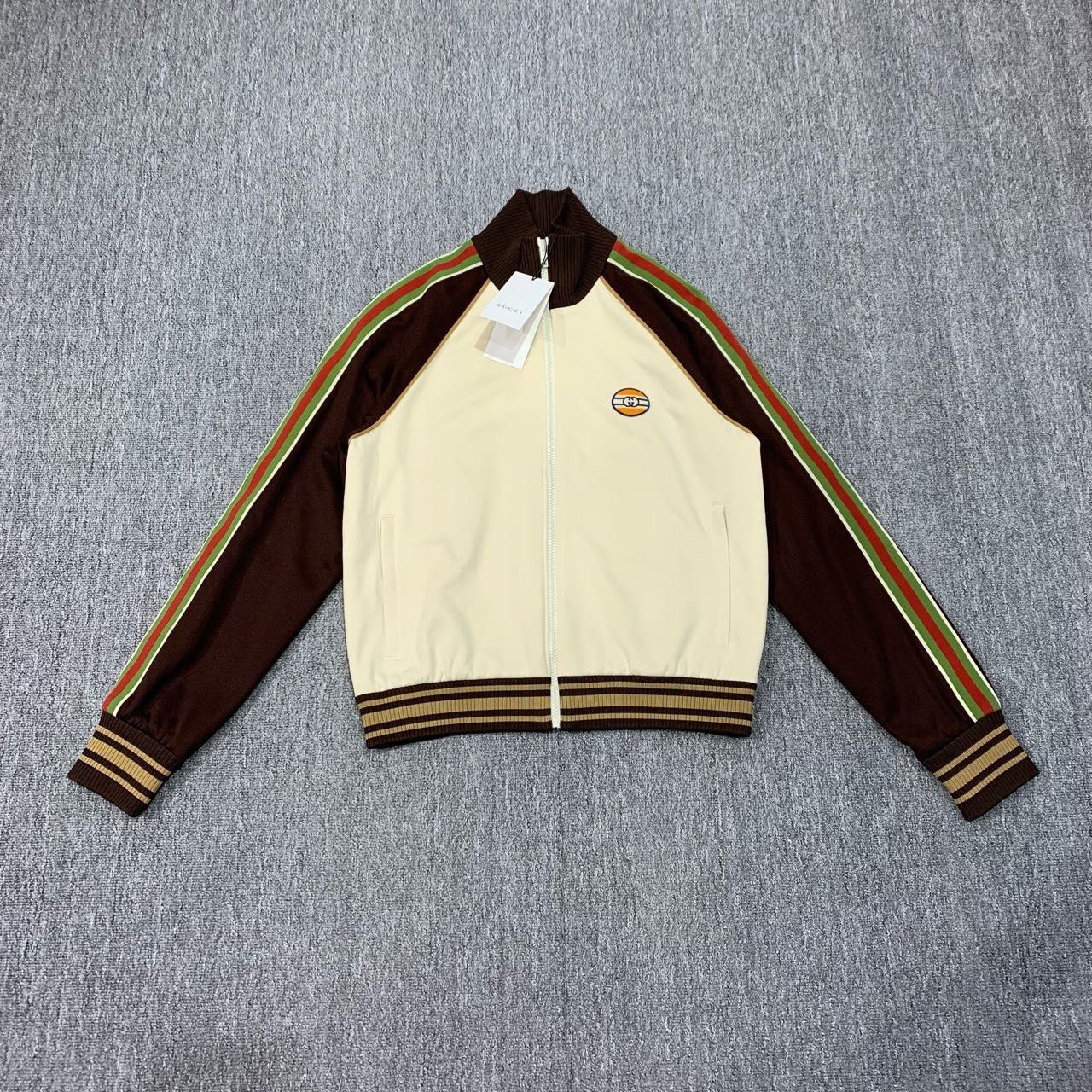 Gucci Gucci color-blocked logo jacket 2501-Nextarrow Size US XS / EU 42 / 0 - 1 Thumbnail