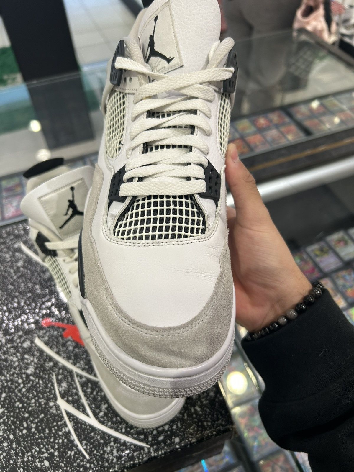 Jordan Brand Jordan 4 Millitary Black Size US 12 / EU 45 - 9 Thumbnail