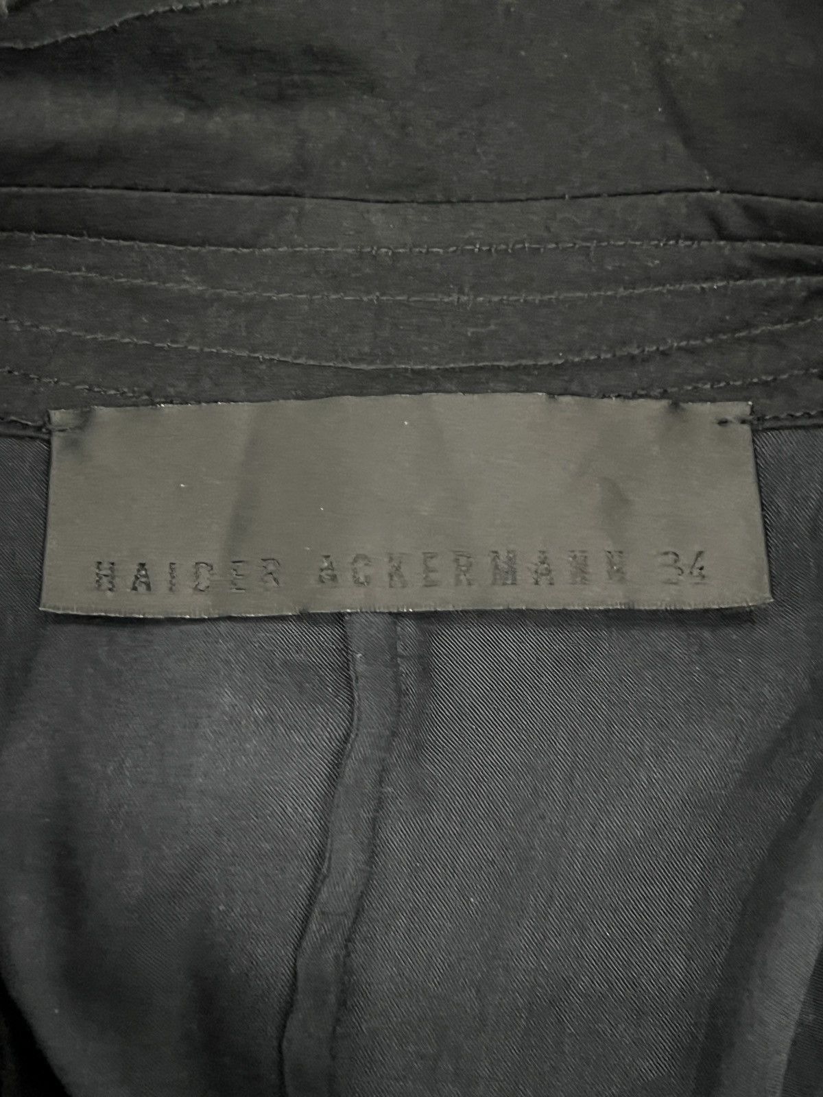 Haider Ackermann Haider Ackermann SS11 Runway Long Vest Size XXS / US 00 / IT 34 - 10 Thumbnail