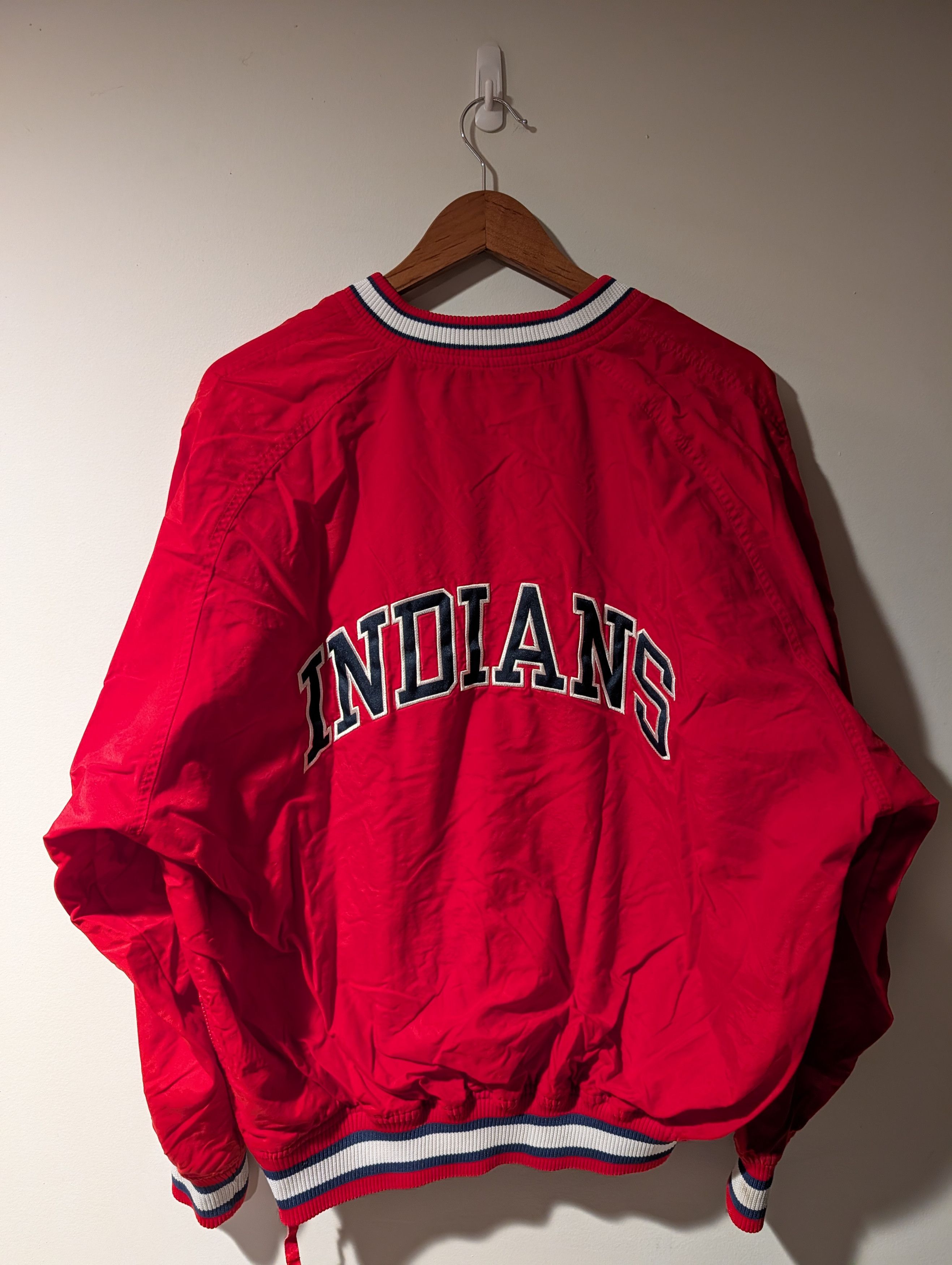 Starter Vintage 90s Cleveland Indians Starter Chief Wahoo Jacket Size US M / EU 48-50 / 2 - 6 Thumbnail