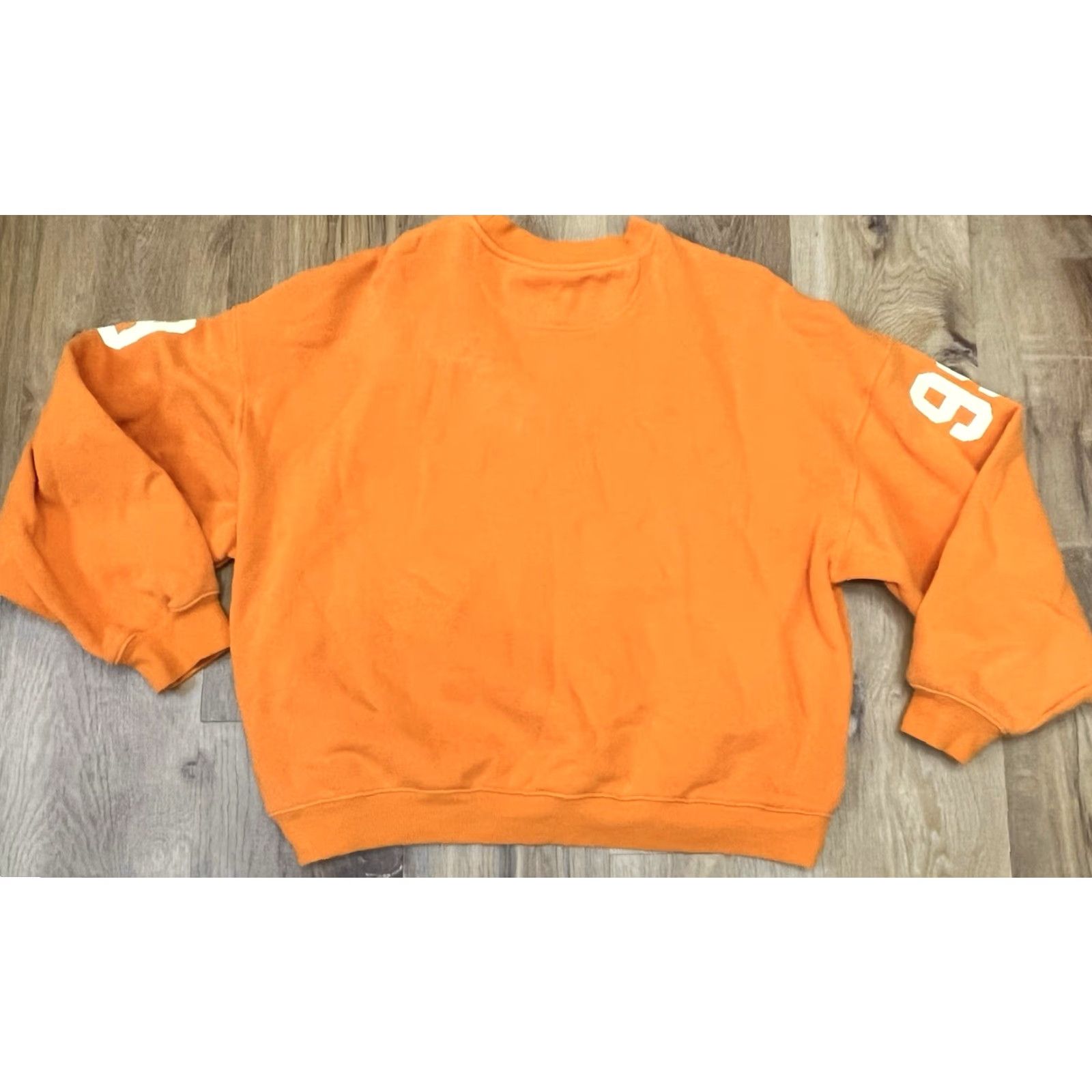 Cotton On Cotton On Sweatshirt Orange 90s Vintage Crewneck Pullover Womens M Oversized Casual Hoodie Size M / US 6-8 / IT 42-44 - 5 Thumbnail