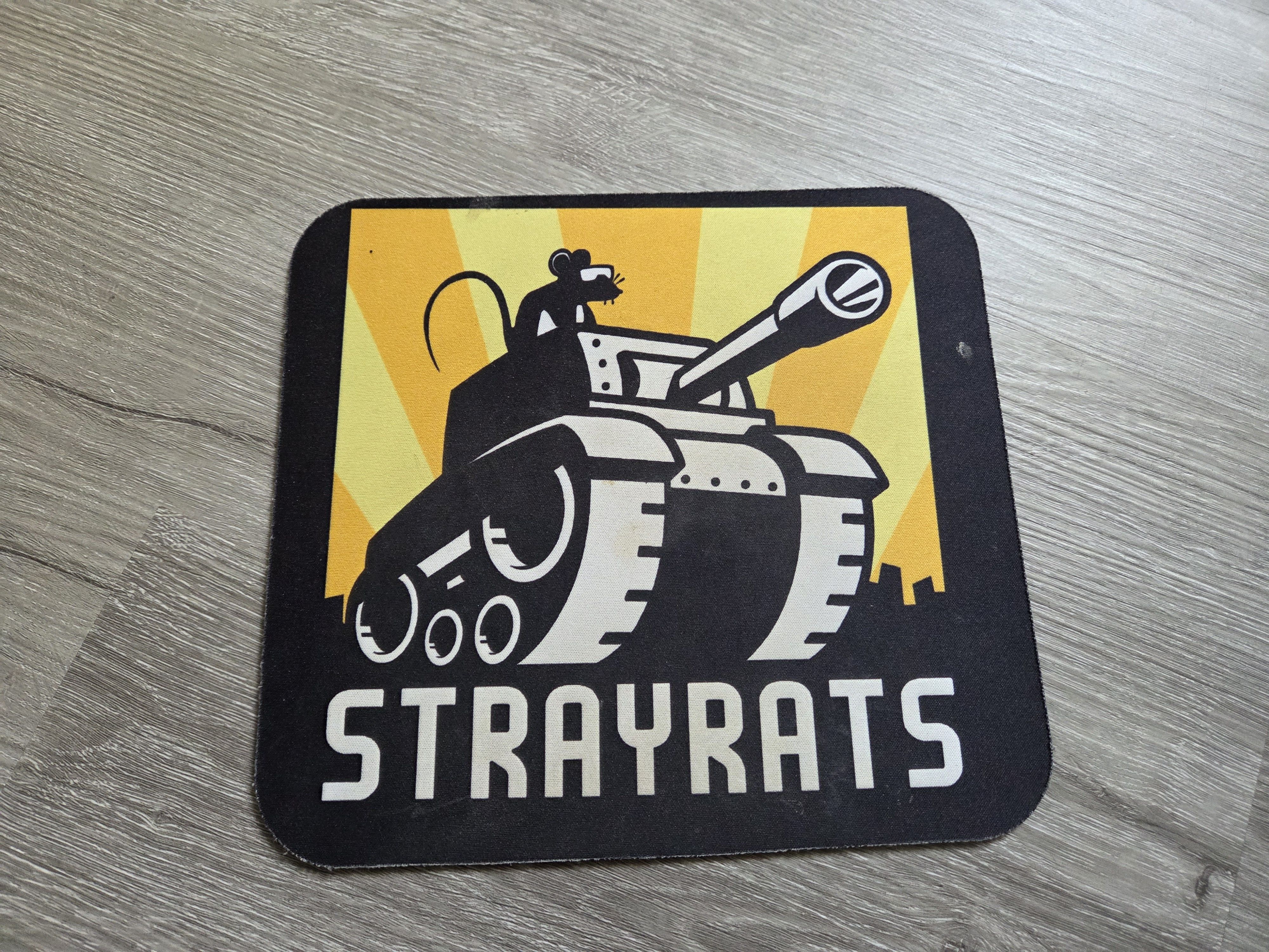 Stray Rats Stray rats mouse pad TANK RAT Size ONE SIZE - 1 Preview