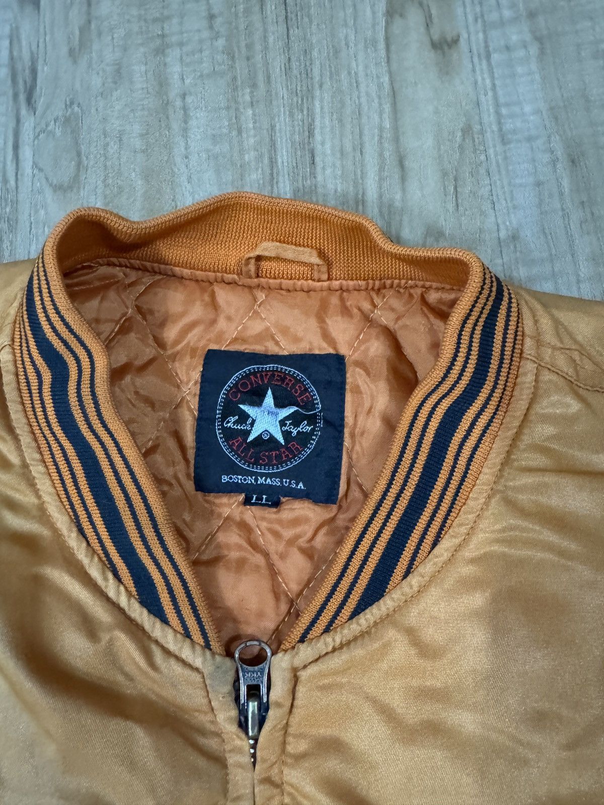 Converse × Vintage Vintage Converse bomber jacket Size US L / EU 52-54 / 3 - 5 Thumbnail