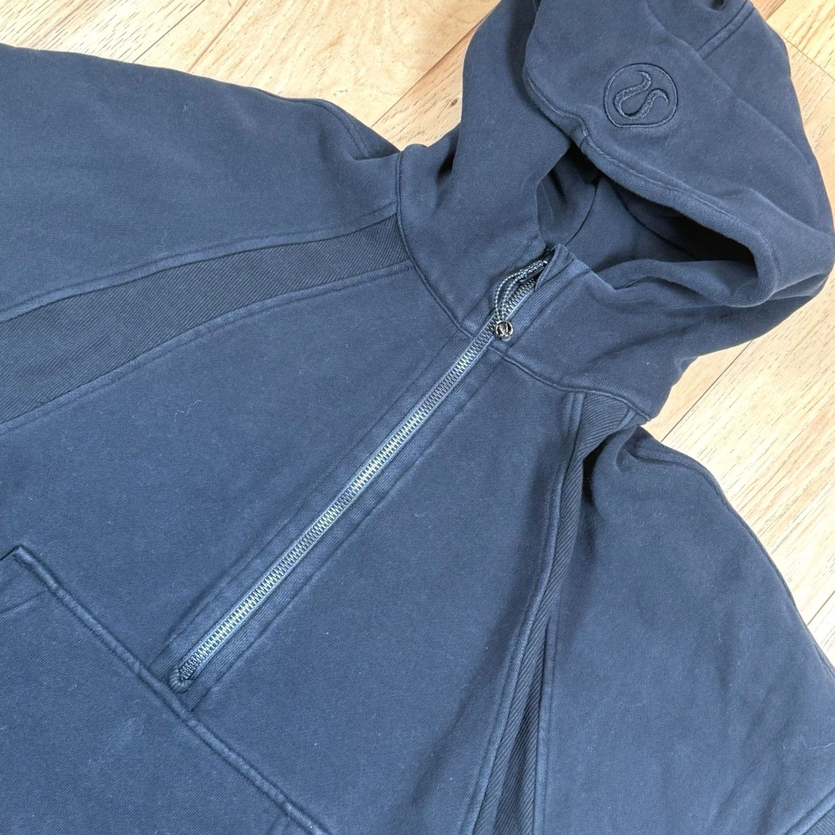 Lululemon Lululemon Scuba Hoodie XS Relaxed Black Women’s Oversized Fleece Zip Pullover Shirt Size XS / US 0-2 / IT 36-38 - 2 Thumbnail