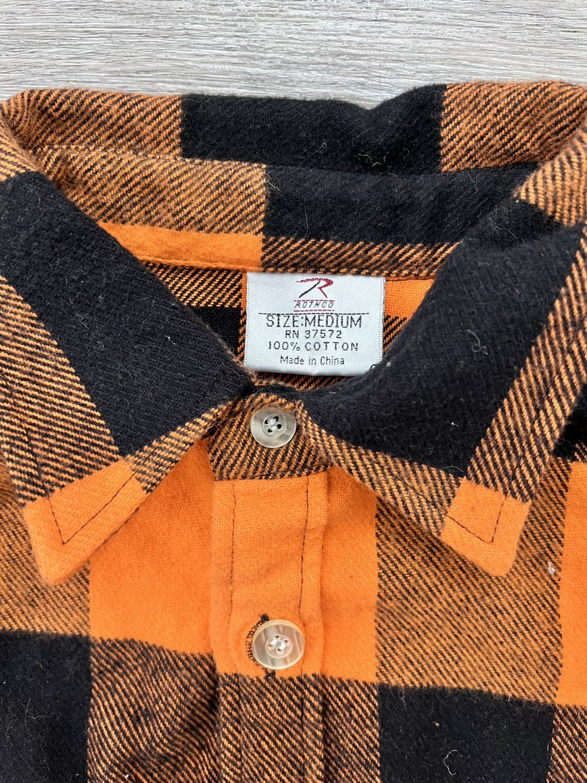 Rothco Vintage Rothco Plaid Button Up Flannel Jacket Size US M / EU 48-50 / 2 - 5 Thumbnail