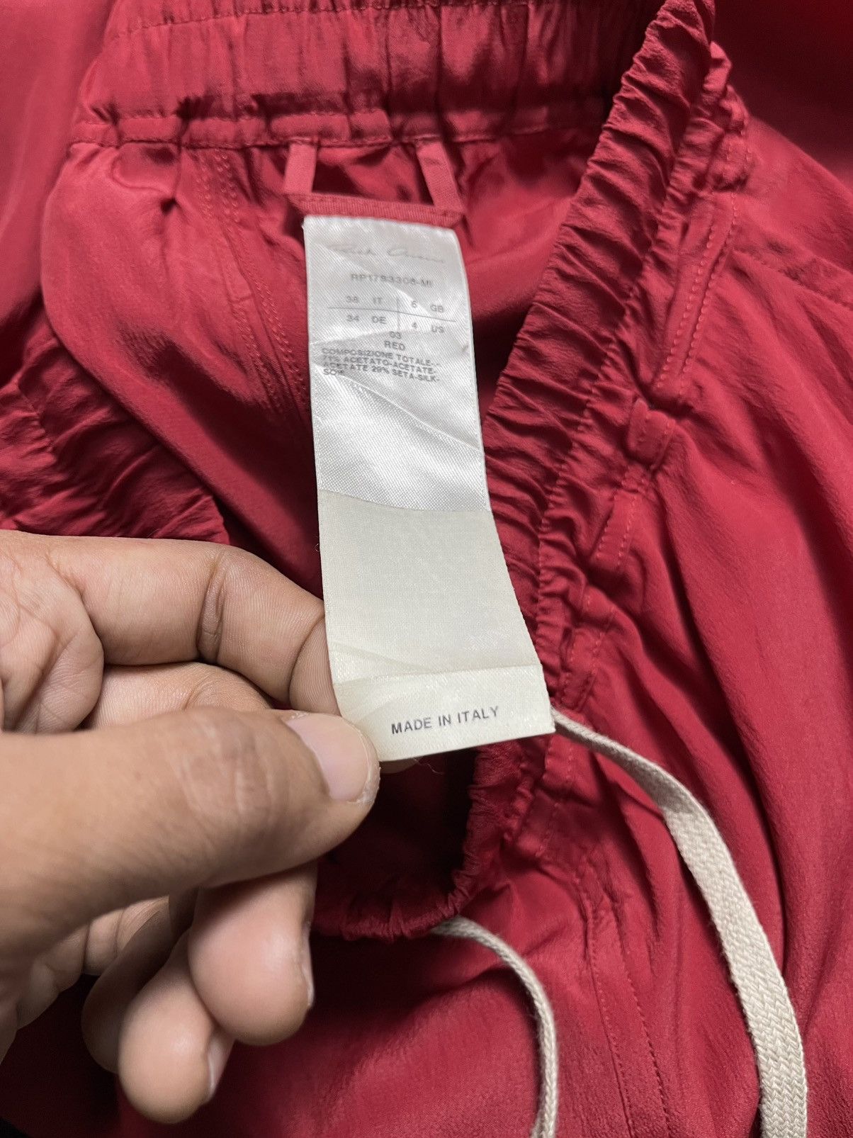 Rick Owens S/S 17 RICK OWENS WALRUS NYLON PANT RARE COLOUR Size US 30 / EU 46 - 14 Thumbnail