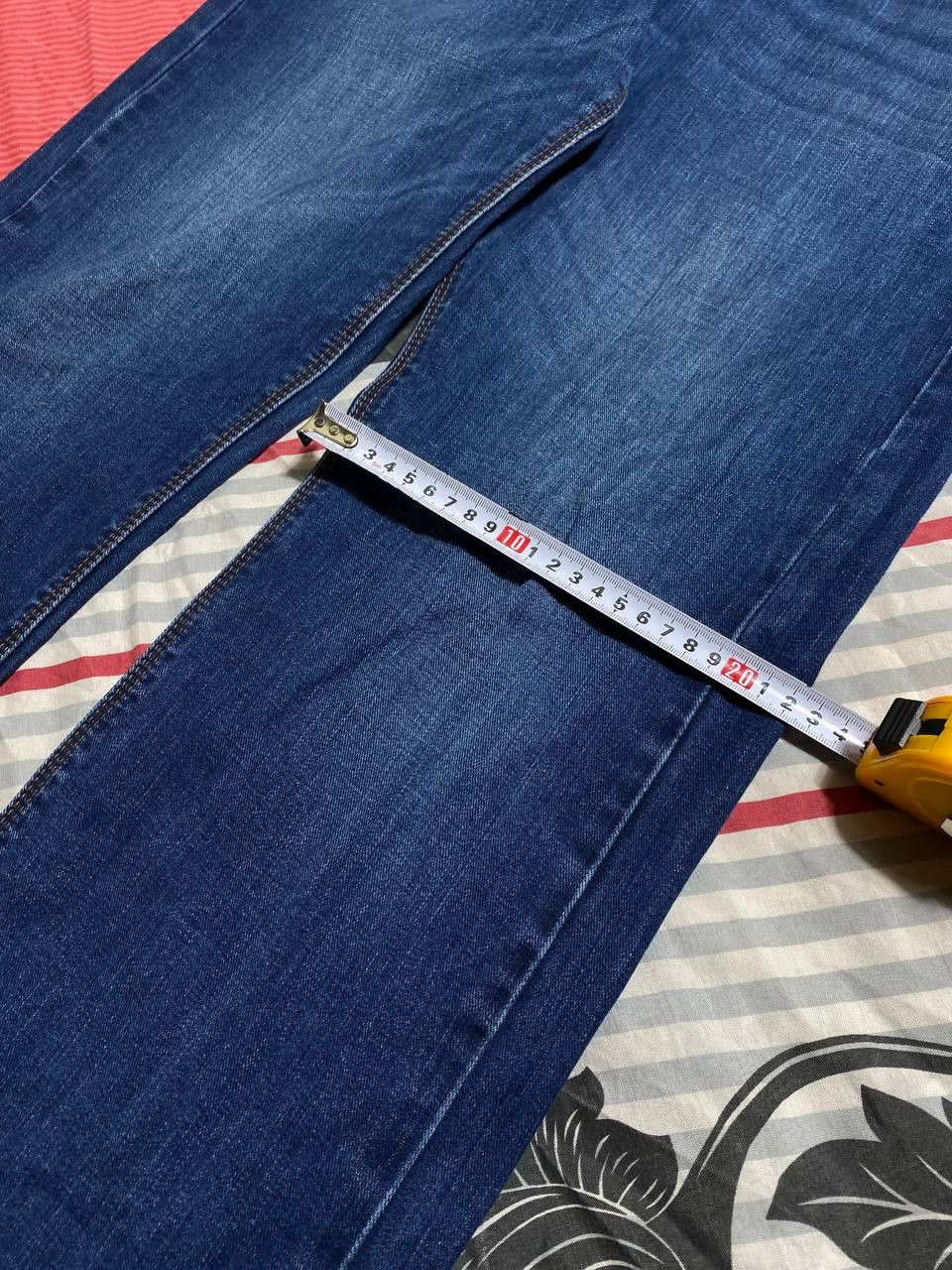 Diesel × Japanese Brand Crazy Crash Dirty Baggy Faded Jean Japan Avant Garde Style Size US 34 / EU 50 - 4 Thumbnail