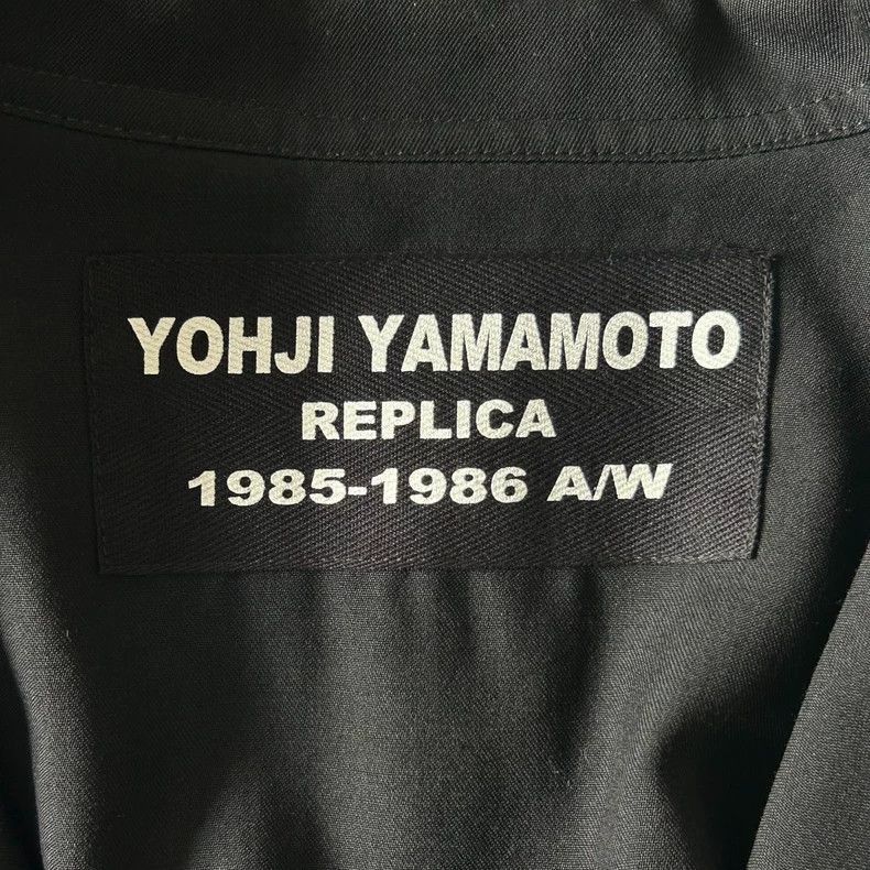Yohji Yamamoto Yohji Yamamoto Yohji Yamamoto Black Western Style Shirt Size US S / EU 44-46 / 1 - 5 Thumbnail