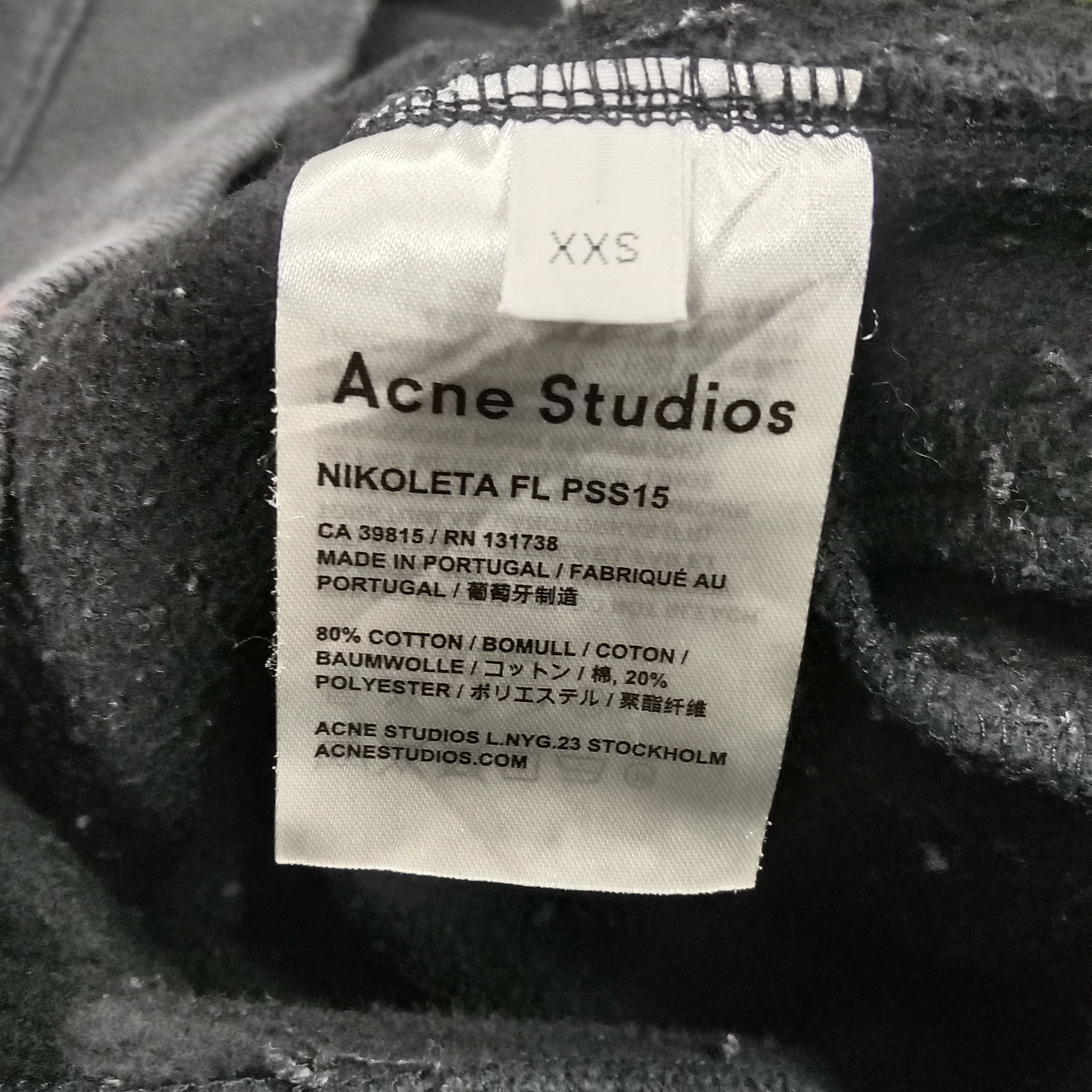 Acne Studios × Vintage Acne Studios Italian Brand Sweatshirt Size US M / EU 48-50 / 2 - 7 Thumbnail