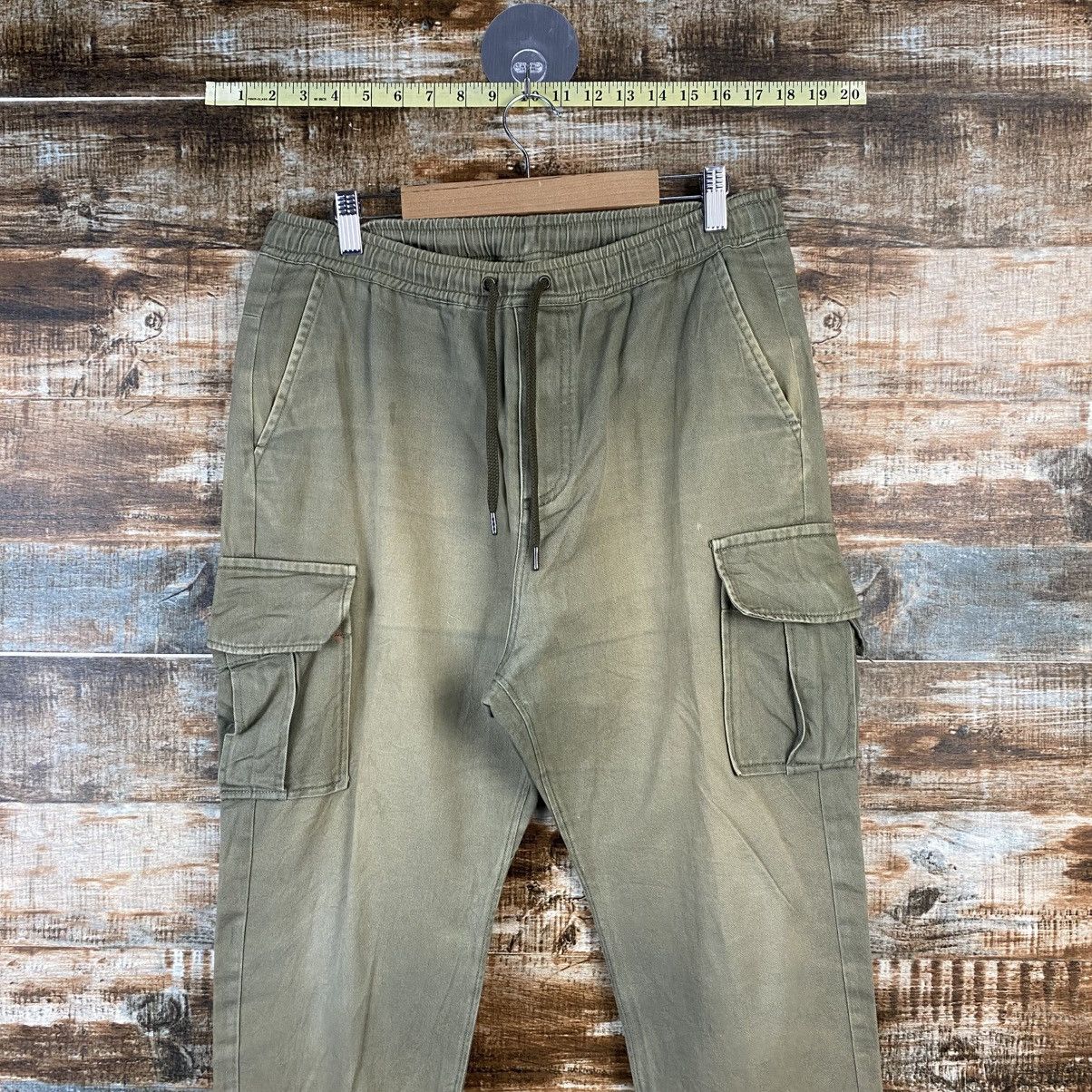 BASE CONTROL DL Base Control Green Joggers Pants #C764 Size US 29 - 2 Thumbnail