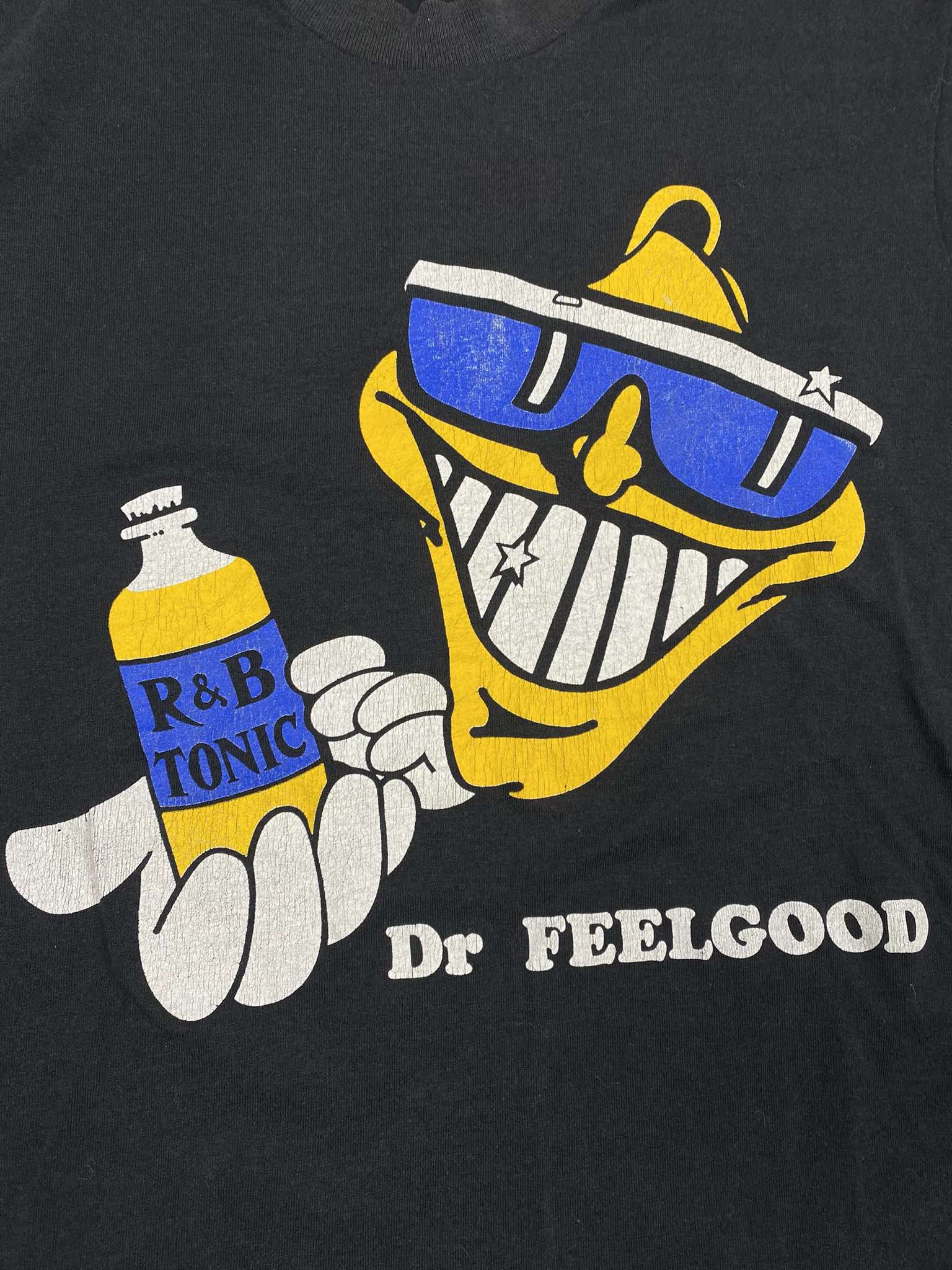Band Tees Dr Feel good R&B Tonic UK Tour 1991 Size US M / EU 48-50 / 2 - 4 Thumbnail