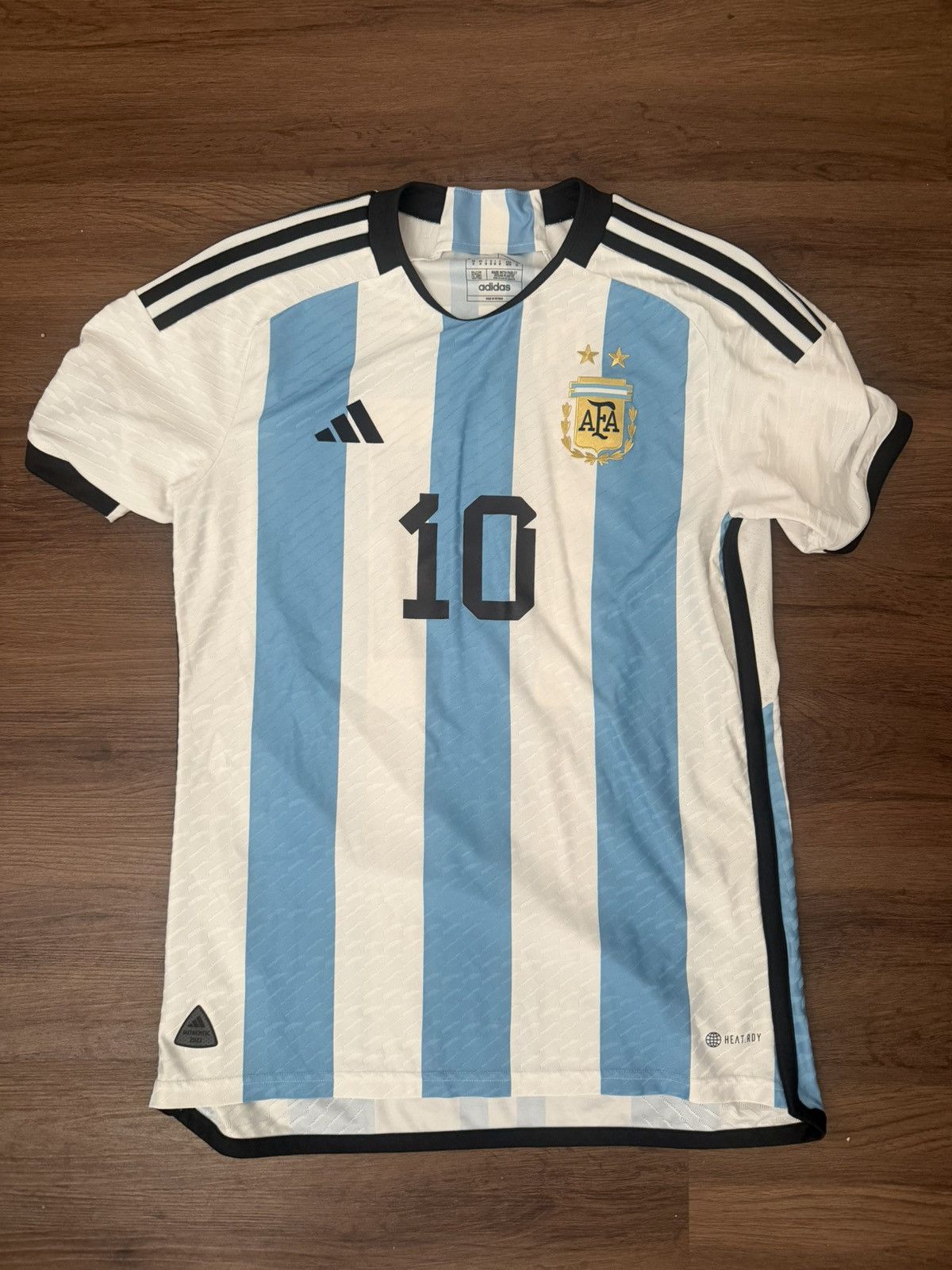 Adidas Argentina Lionel Messi 2022 World Cup Jersey Size US M / EU 48-50 / 2 - 1 Thumbnail