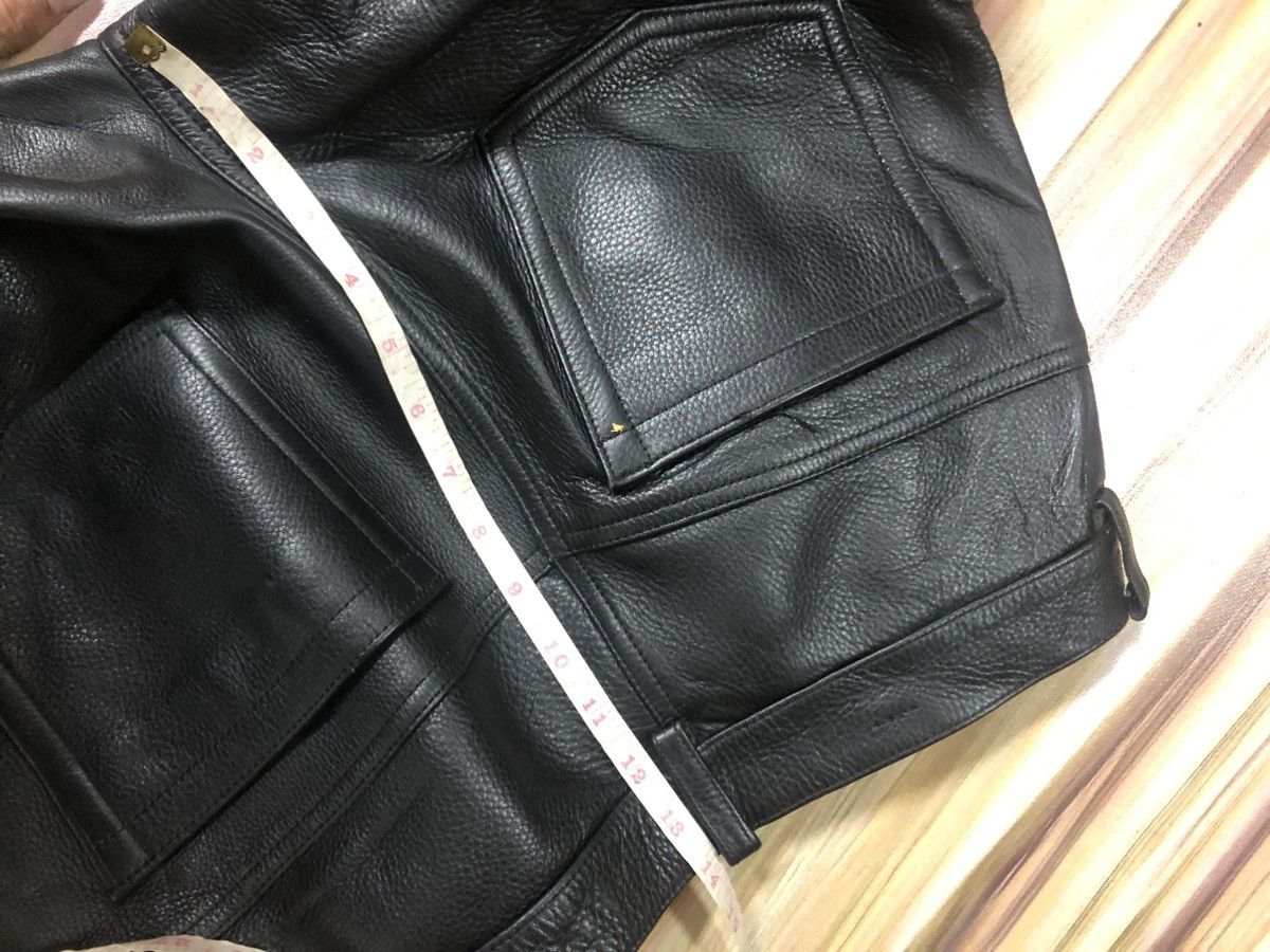 Japanese Brand Vintage 90’s Outlaw Tokyo Japan leather pants Size US 34 / EU 50 - 19 Thumbnail