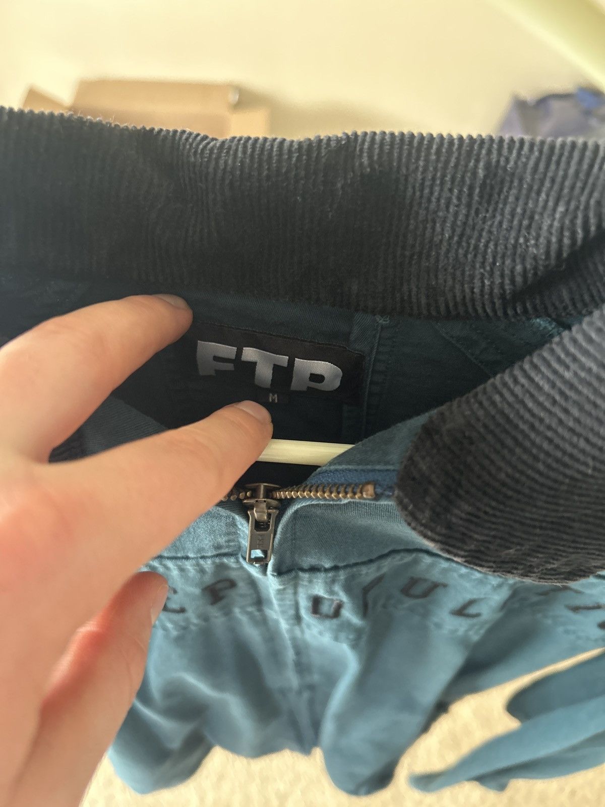 Fuck The Population FTP blue zip jacket Size US M / EU 48-50 / 2 - 1 Thumbnail