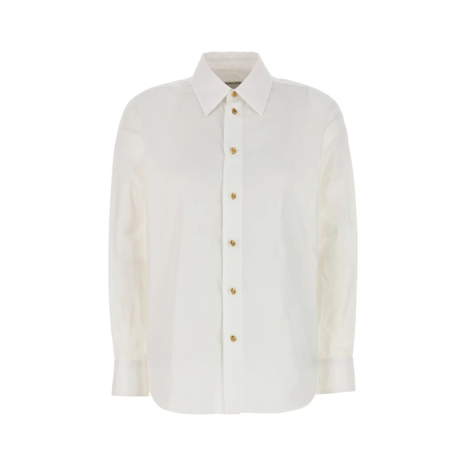 BOTTEGA VENETA White Poplin Shirt New & Authentic (Women's s
